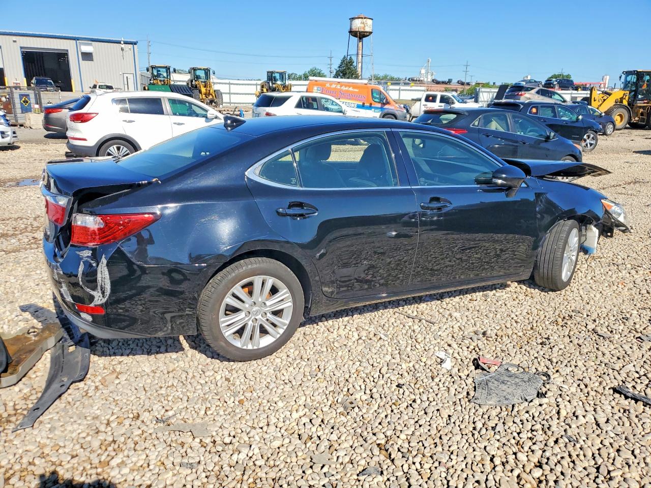2015 Lexus Es 350 Черный vin: JTHBK1GG8F2160652