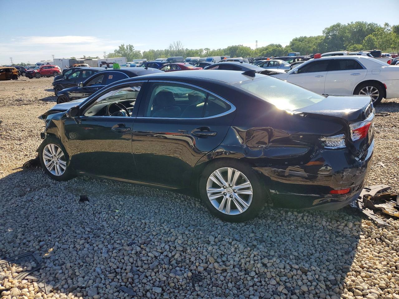 2015 Lexus Es 350 Черный vin: JTHBK1GG8F2160652