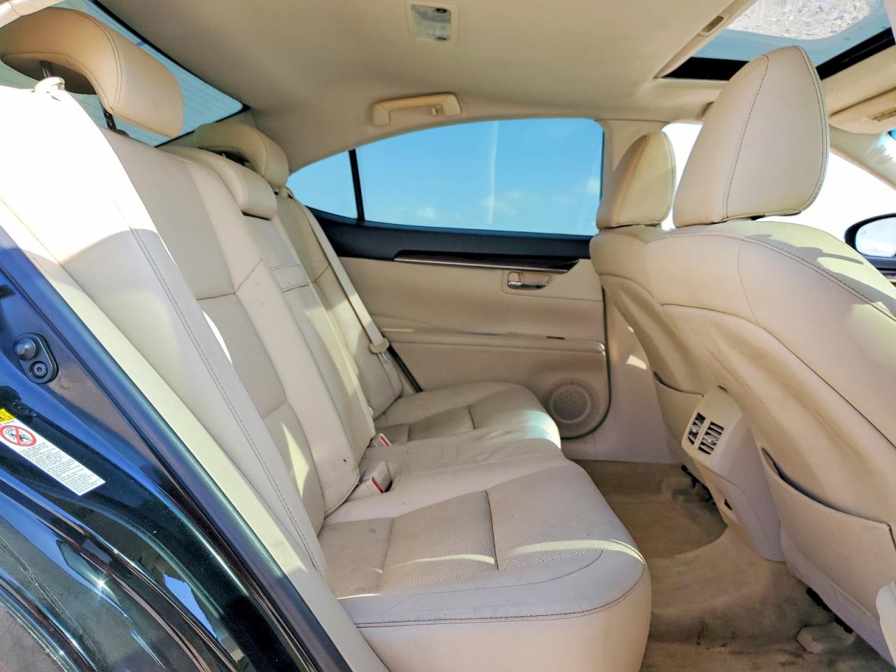 2015 Lexus Es 350 Base Black vin: JTHBK1GG8F2167312