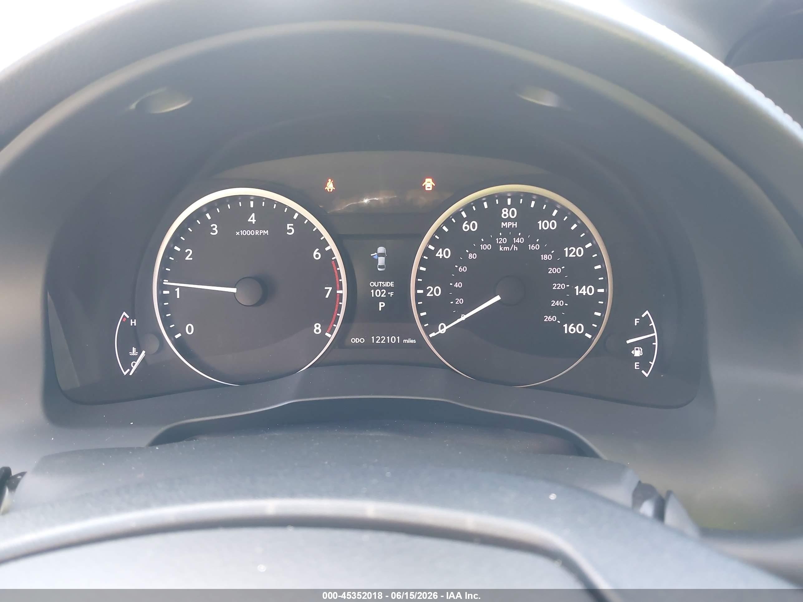 2015 Lexus Es 350   Silver vin: JTHBK1GG8F2169870