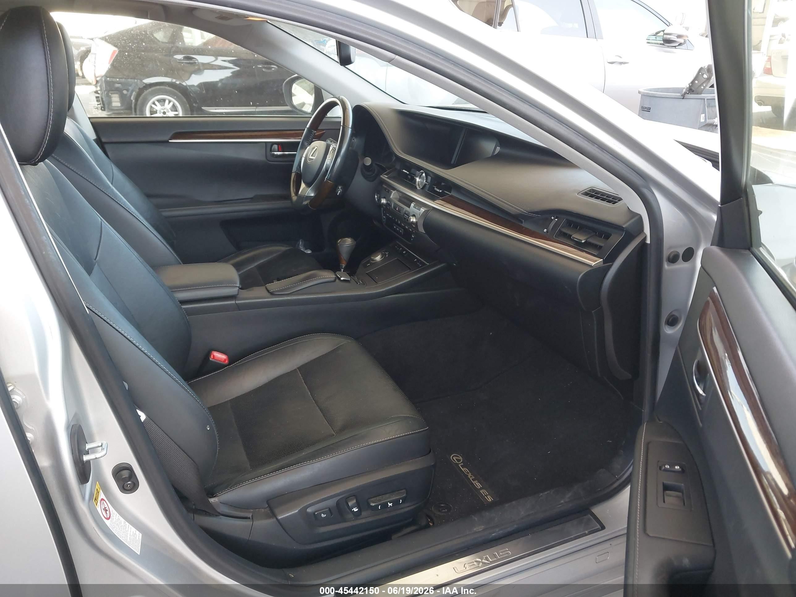 2015 Lexus Es 350   Silver vin: JTHBK1GG8F2183221