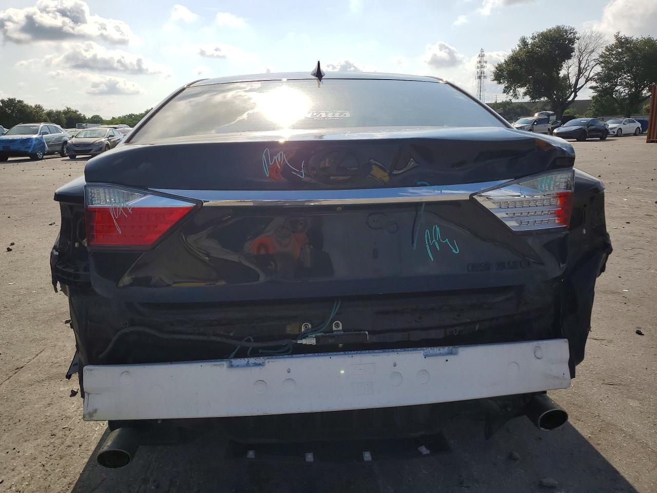 2015 Lexus Es 350 Black vin: JTHBK1GG8F2191643