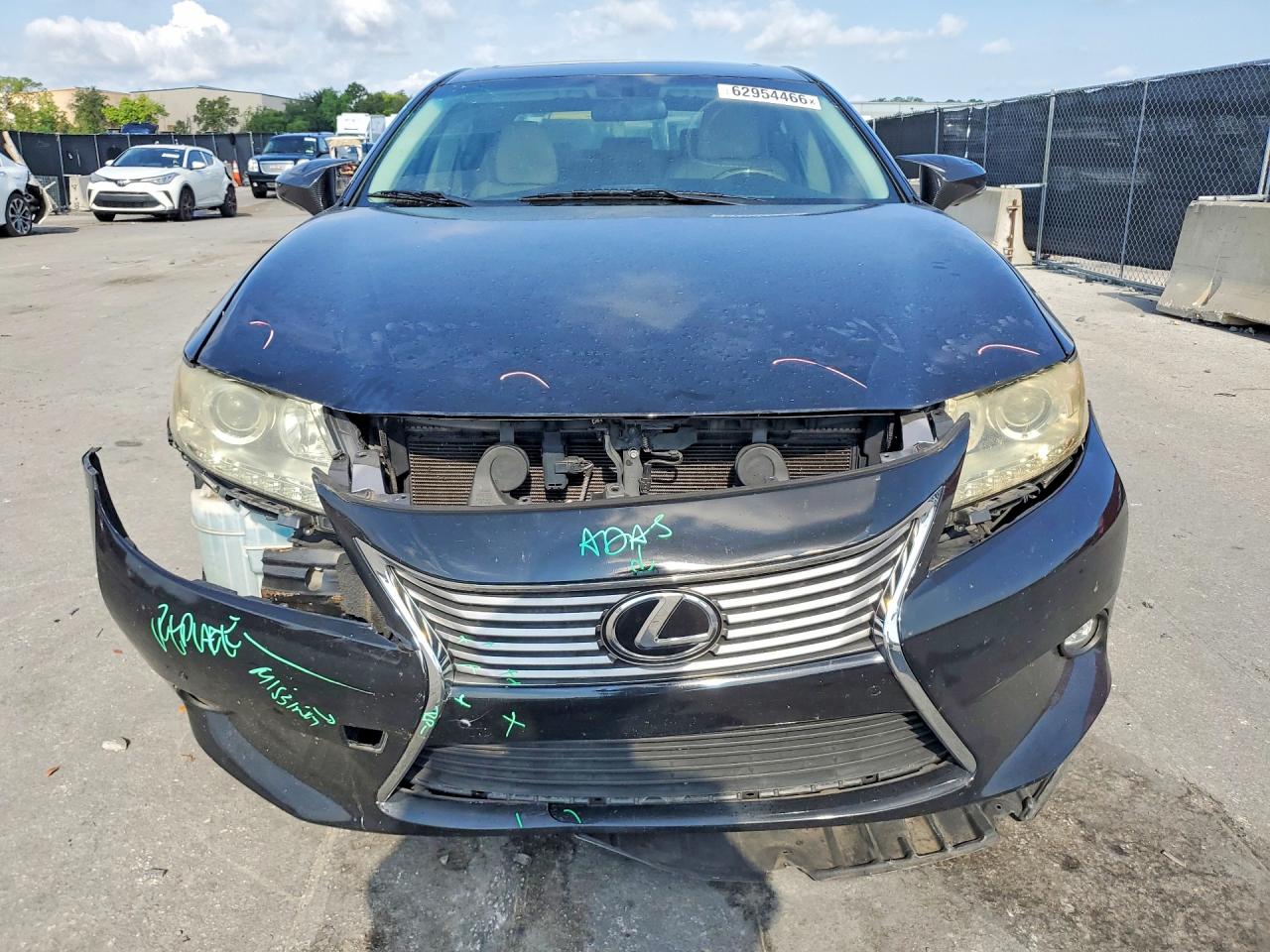 2015 Lexus Es 350 Black vin: JTHBK1GG8F2191643