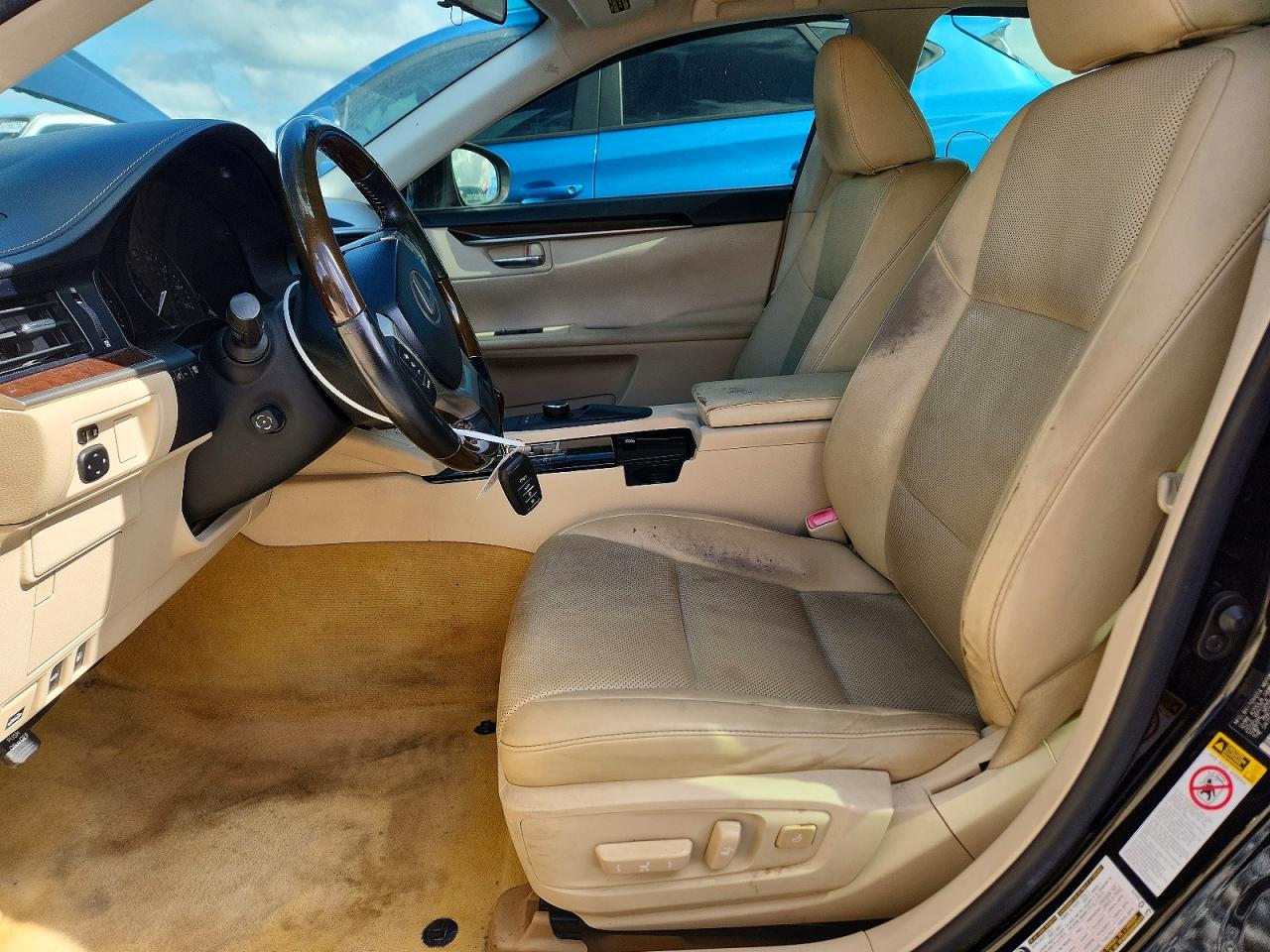 2015 Lexus Es 350 Black vin: JTHBK1GG8F2191643