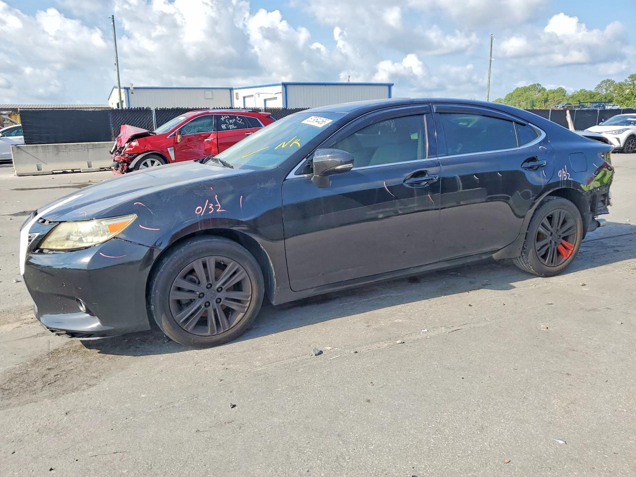 2015 Lexus Es 350 Черный vin: JTHBK1GG8F2191643