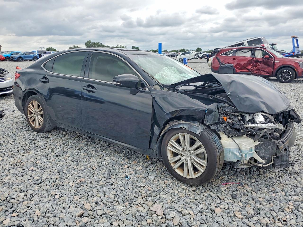 2015 Lexus Es 350 Черный vin: JTHBK1GG8F2192856