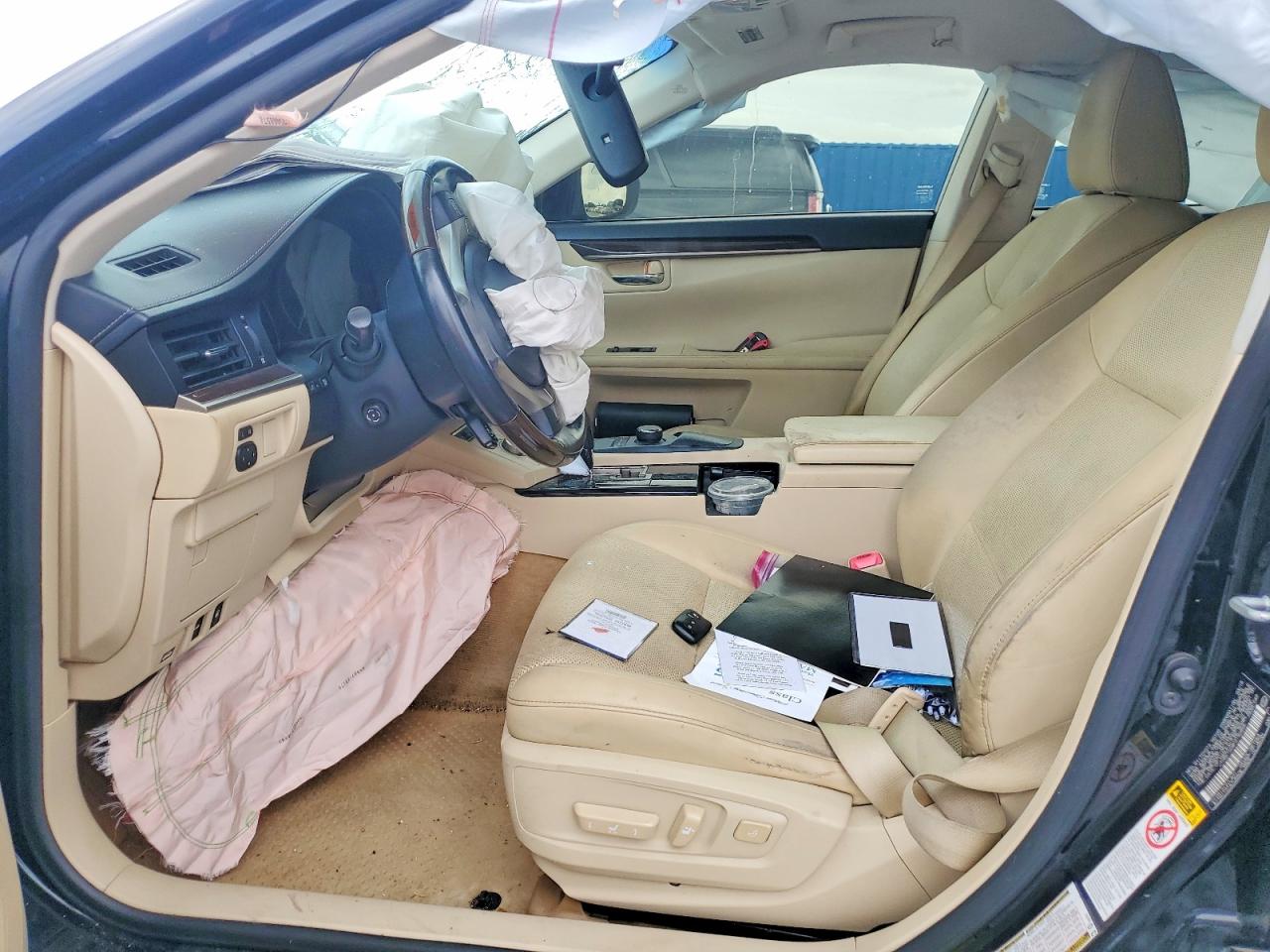 2015 Lexus Es 350 Черный vin: JTHBK1GG8F2192856