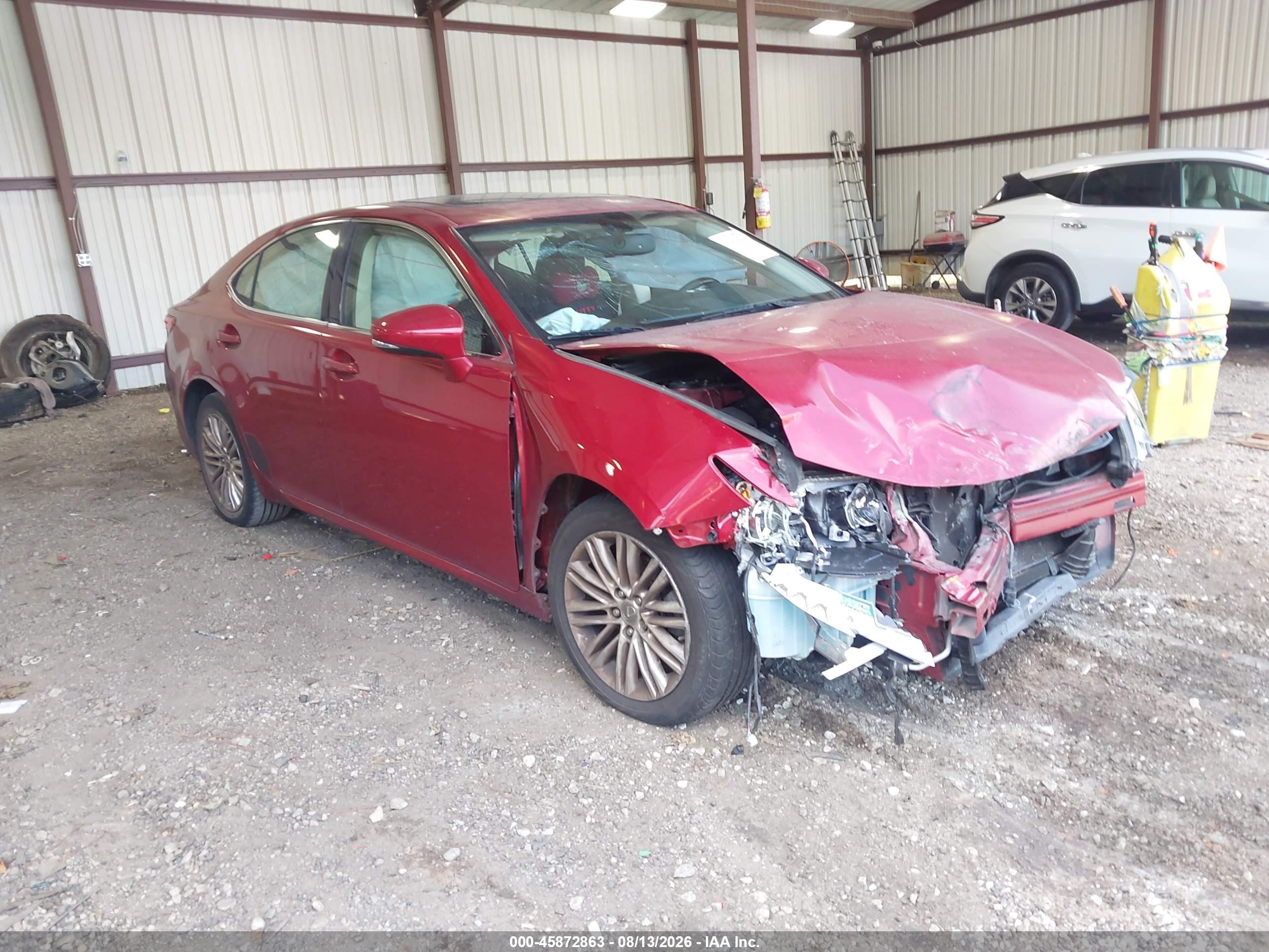 2015 Lexus Es 350   Красный vin: JTHBK1GG8F2193618
