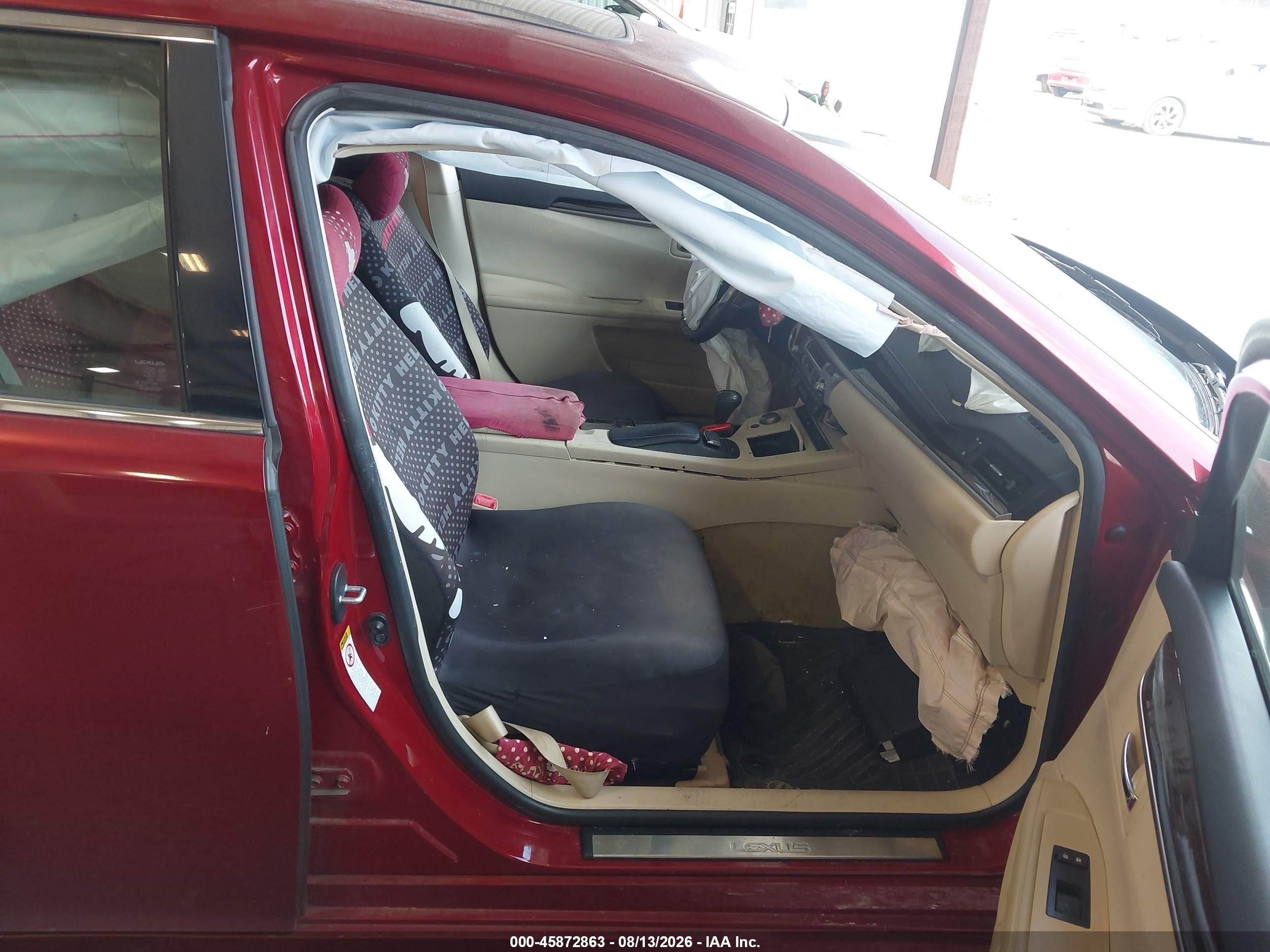 2015 Lexus Es 350   Red vin: JTHBK1GG8F2193618