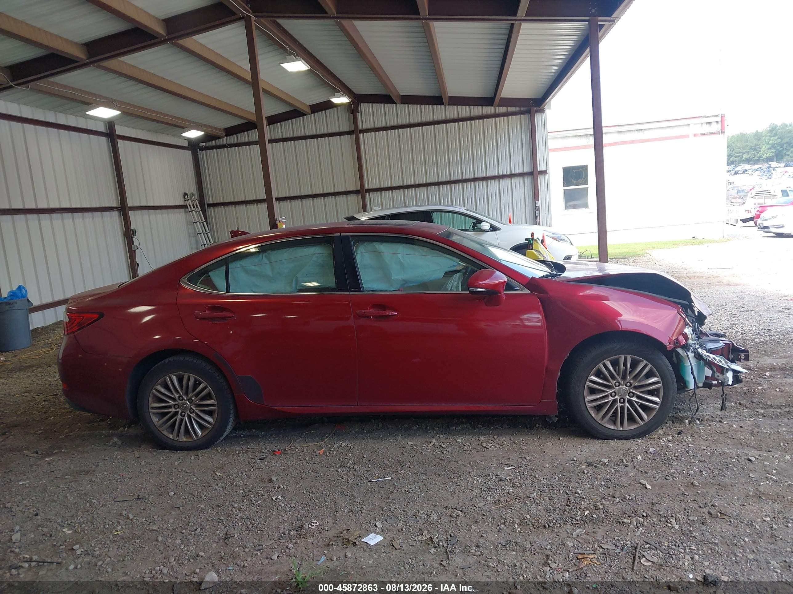 2015 Lexus Es 350   Red vin: JTHBK1GG8F2193618
