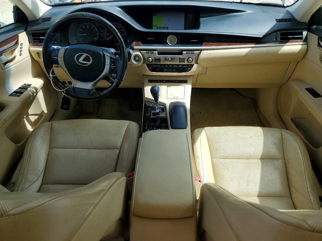 2015 Lexus Es 350 White vin: JTHBK1GG8F2201510