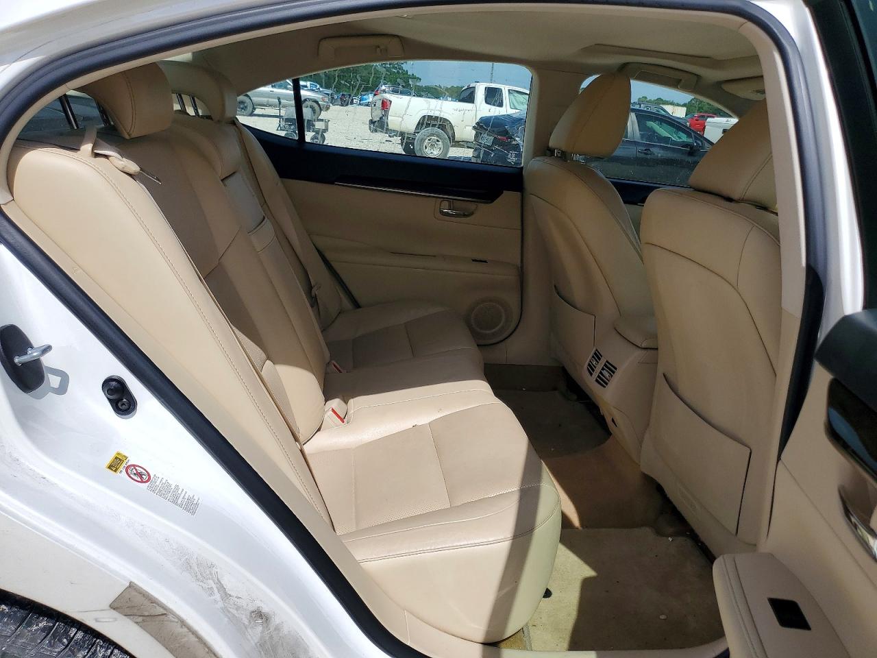 2015 Lexus Es 350 White vin: JTHBK1GG8F2201510