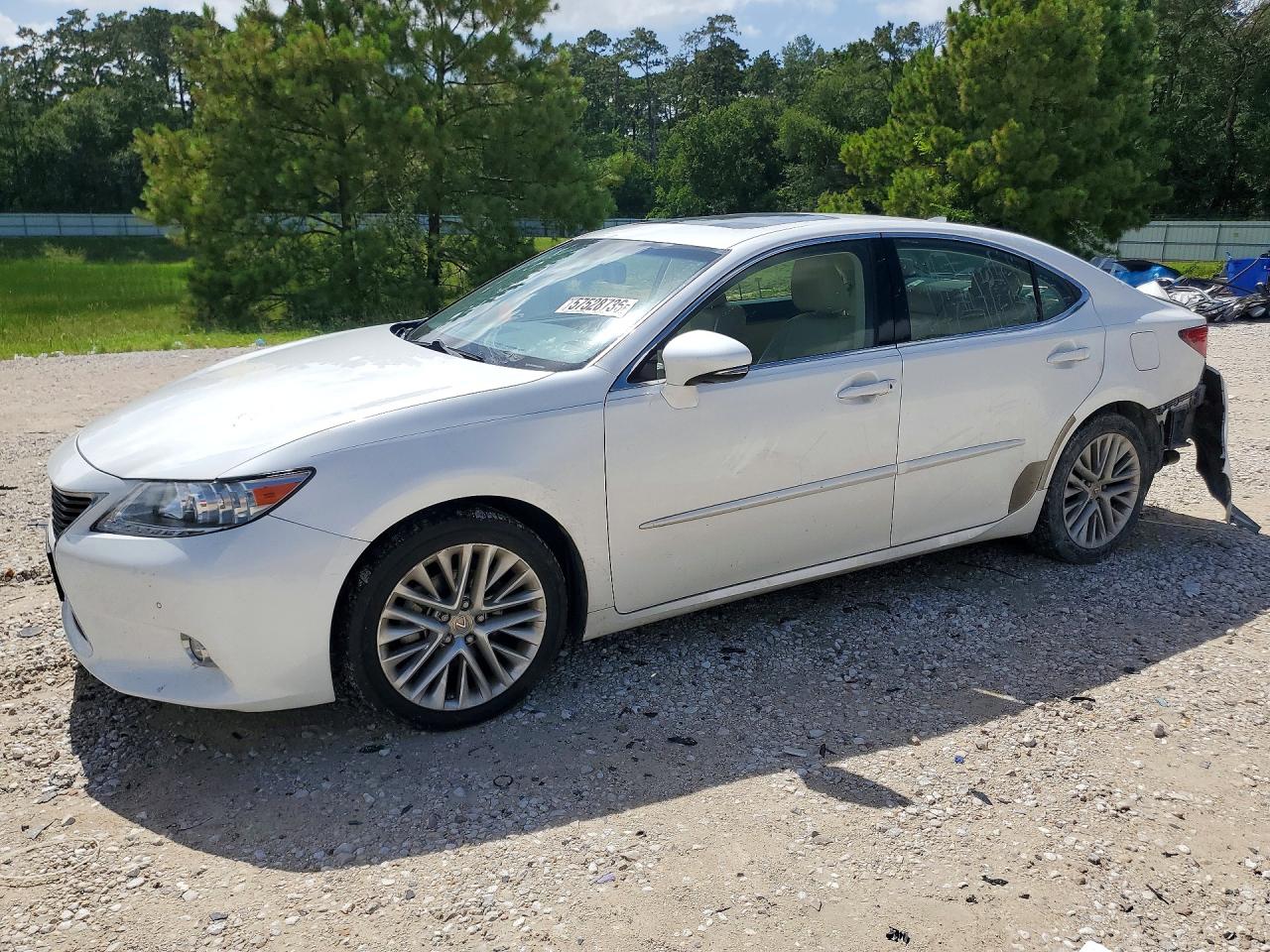 2015 Lexus Es 350 White vin: JTHBK1GG8F2201510