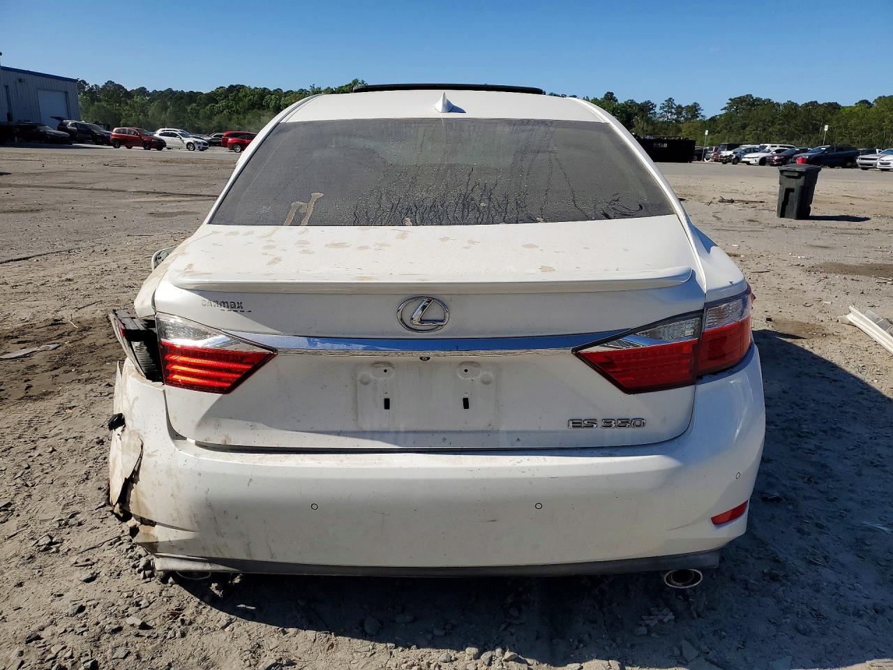 2015 Lexus Es 350 Base Белый vin: JTHBK1GG8F2201927