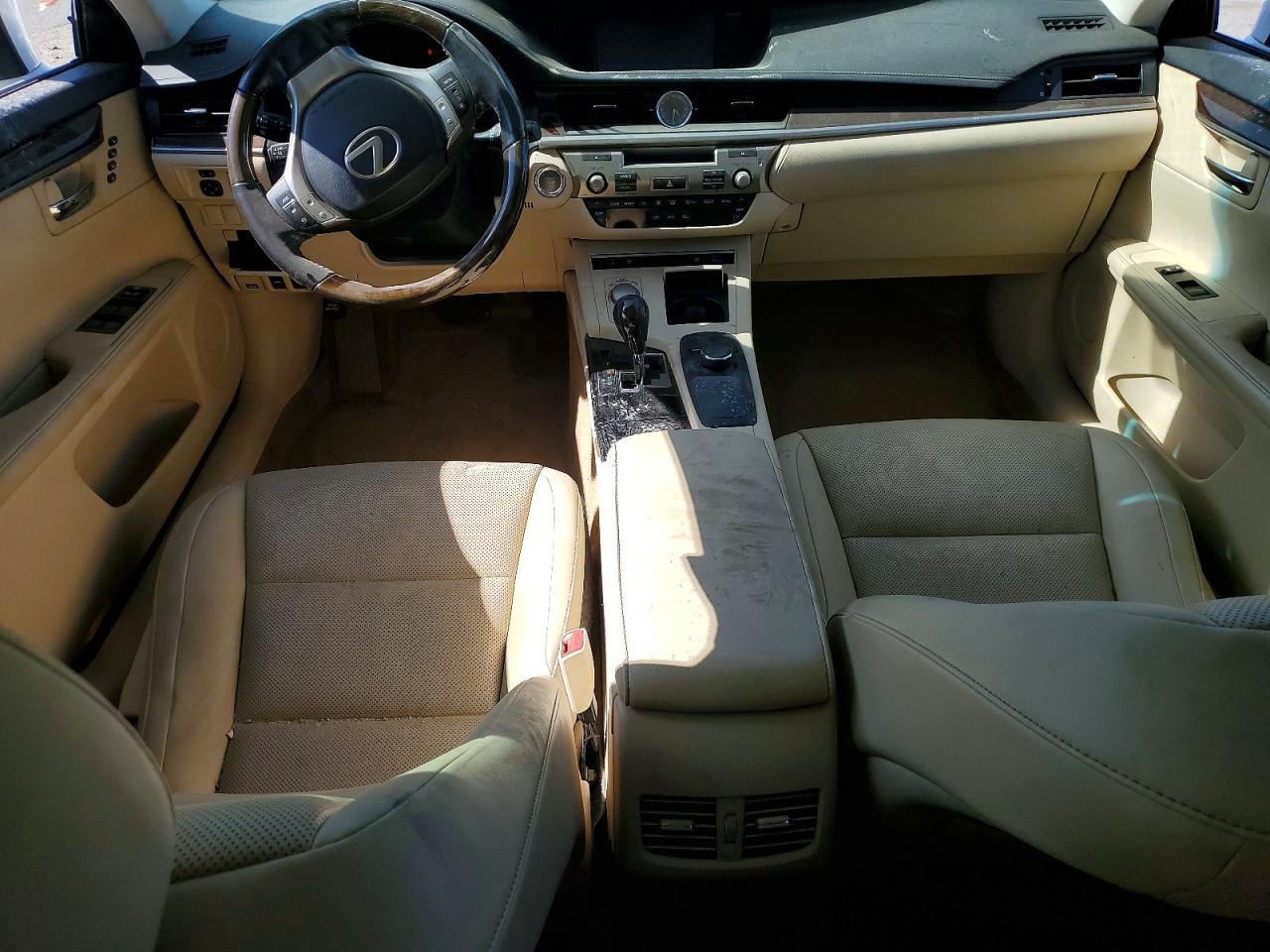 2015 Lexus Es 350 Base Белый vin: JTHBK1GG8F2201927