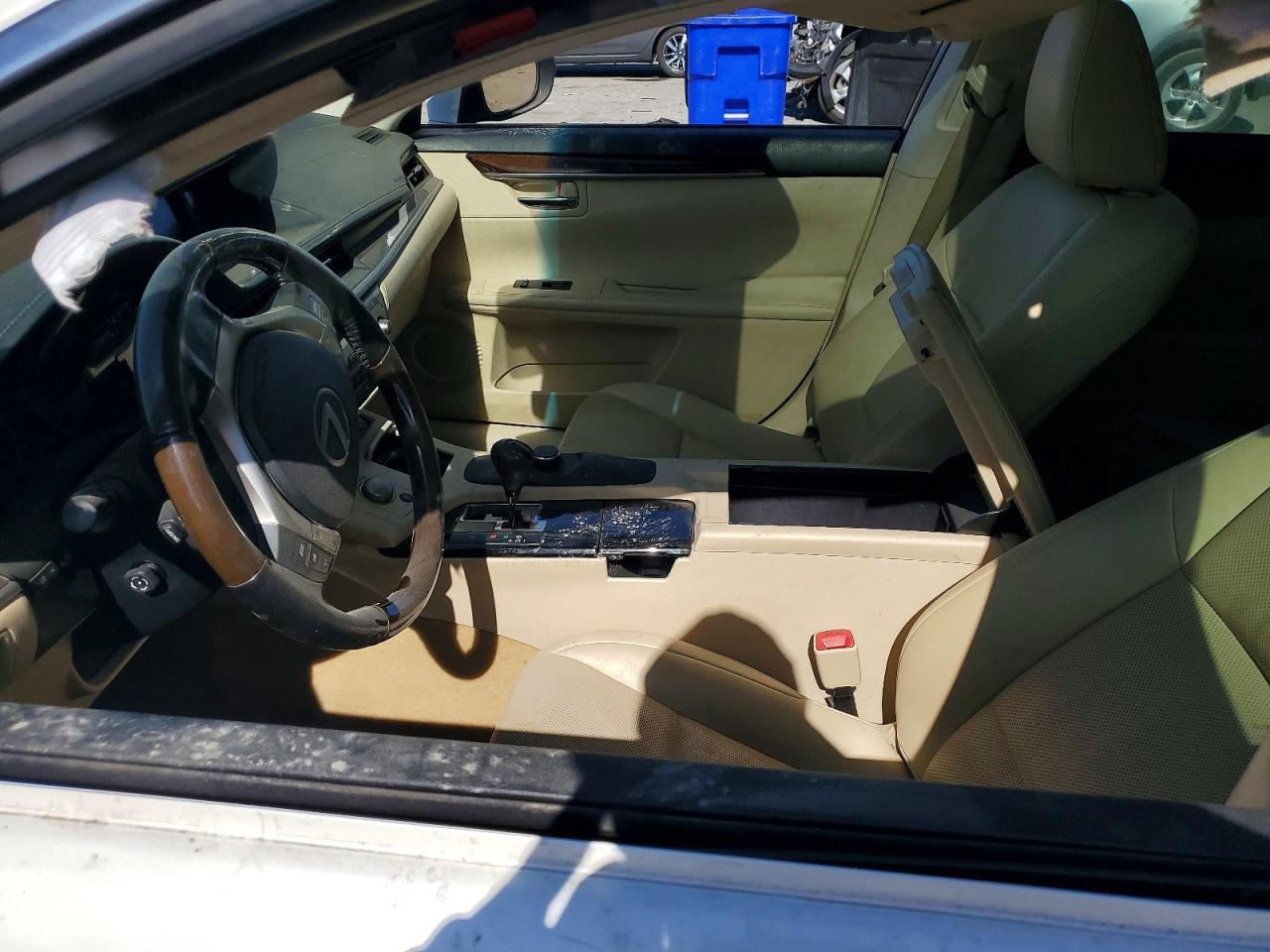 2015 Lexus Es 350 Base Белый vin: JTHBK1GG8F2201927