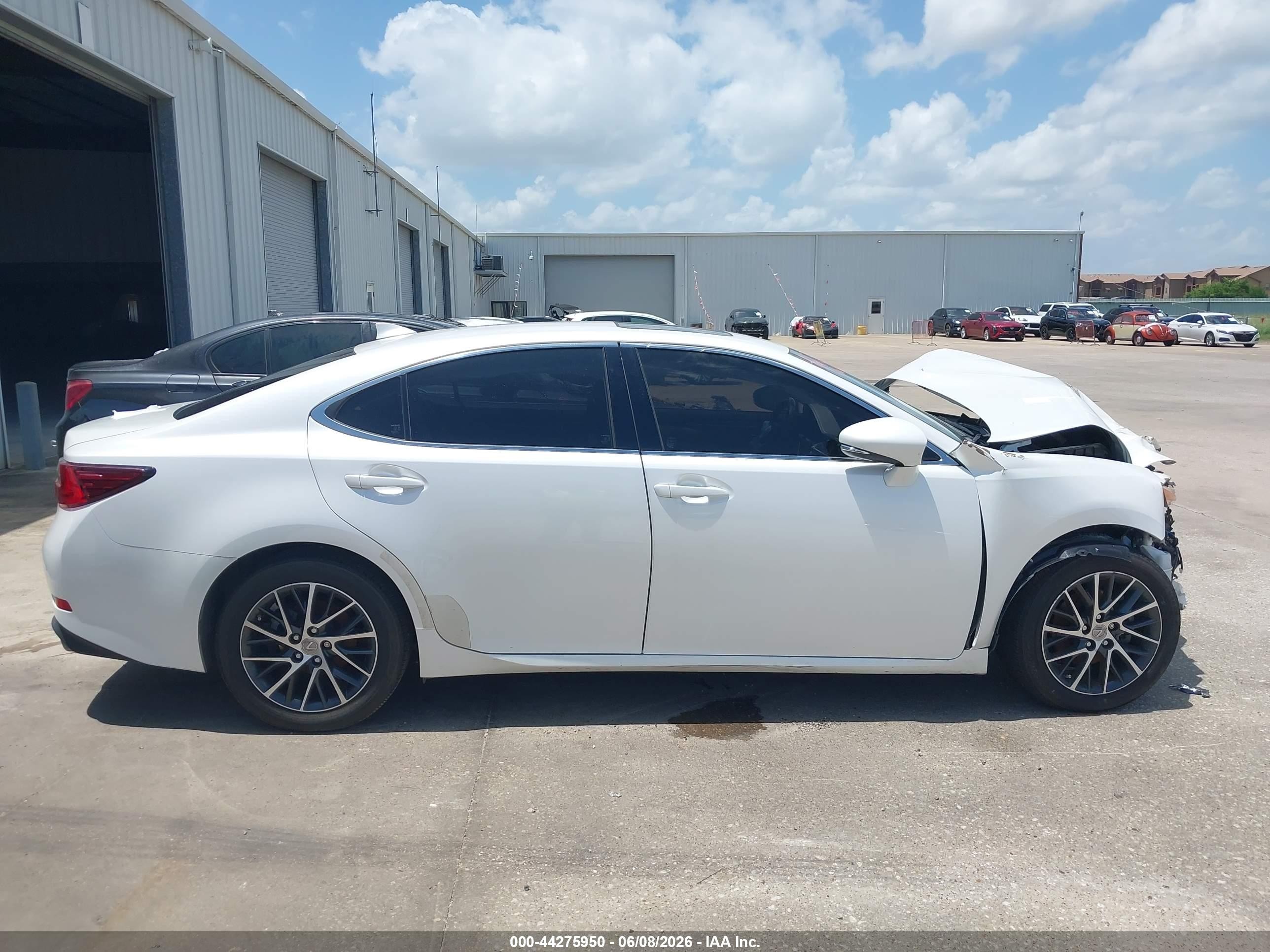 2016 Lexus Es 350   White vin: JTHBK1GG8G2236159