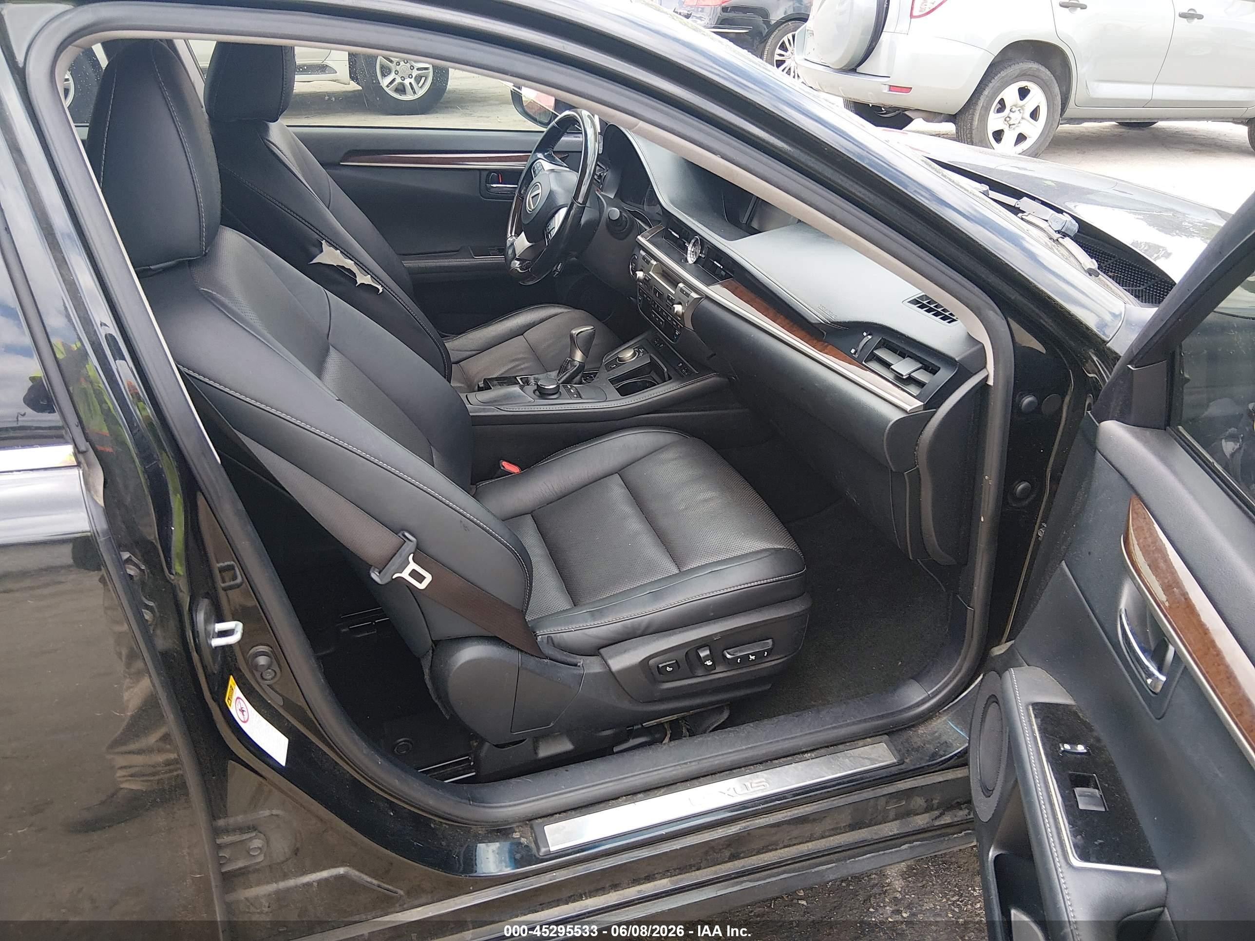 2016 Lexus Es 350 Black vin: JTHBK1GG8G2238381