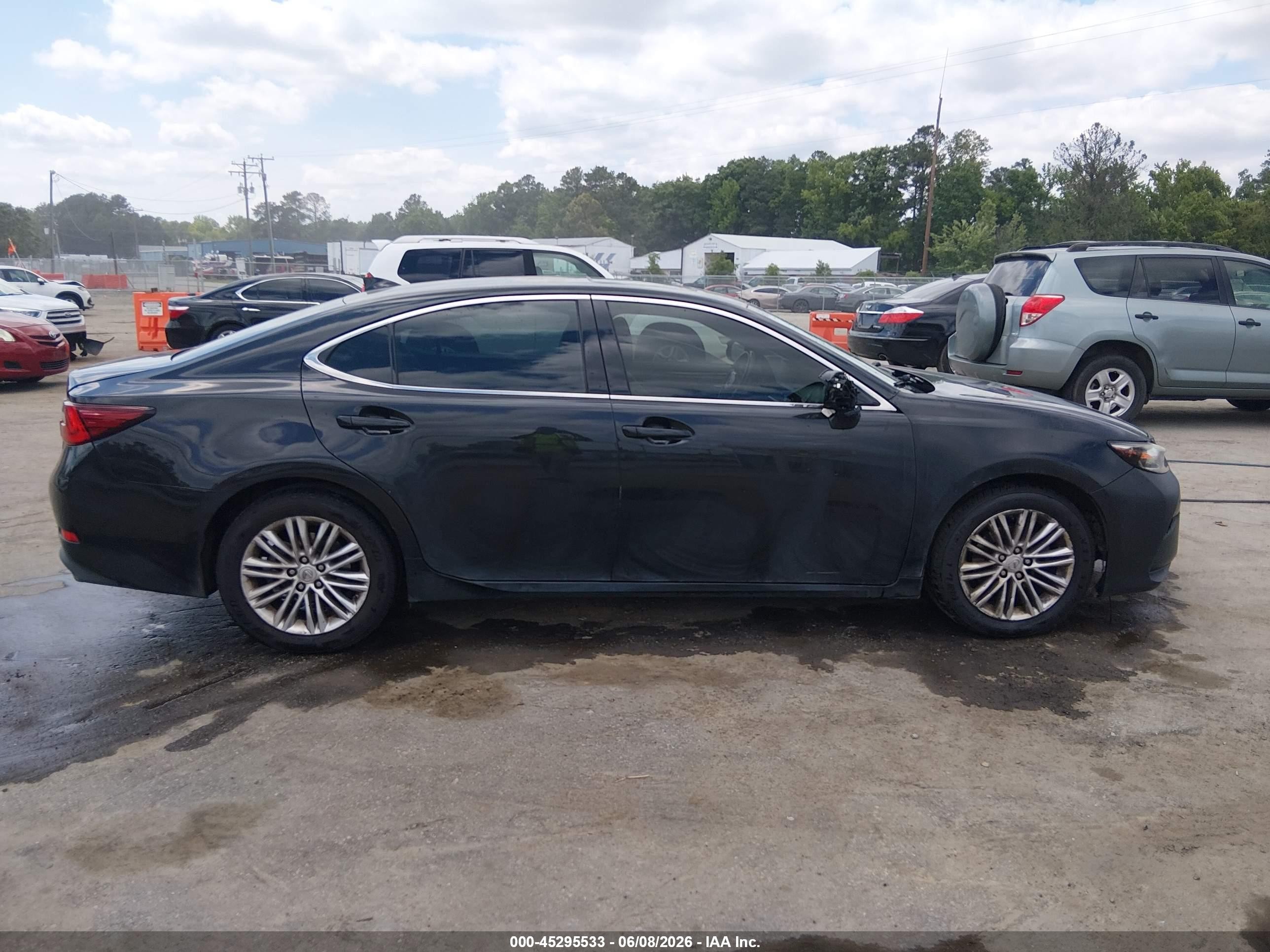 2016 Lexus Es 350 Black vin: JTHBK1GG8G2238381