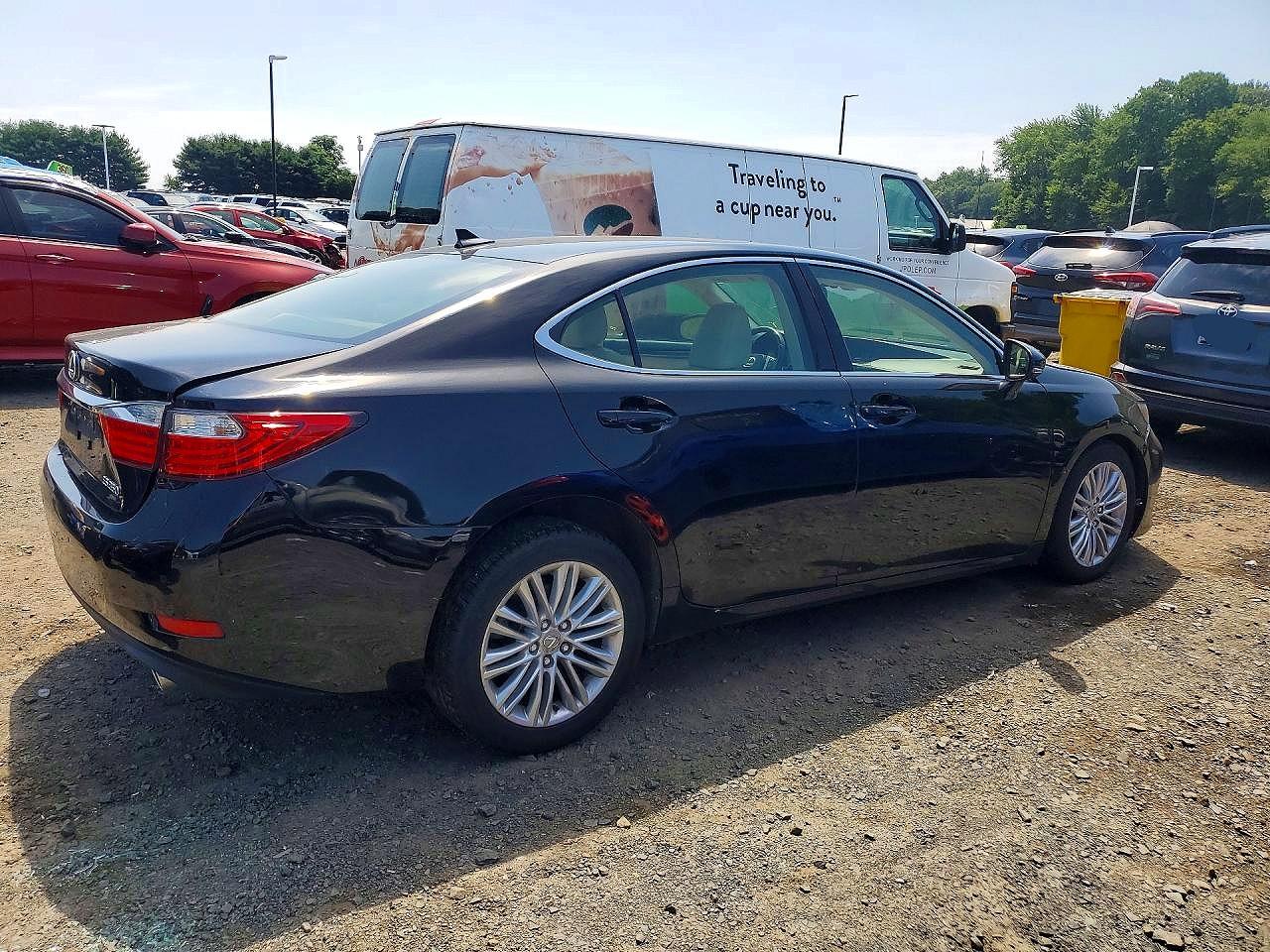 2013 Lexus Es 350 Black vin: JTHBK1GG9D2011924