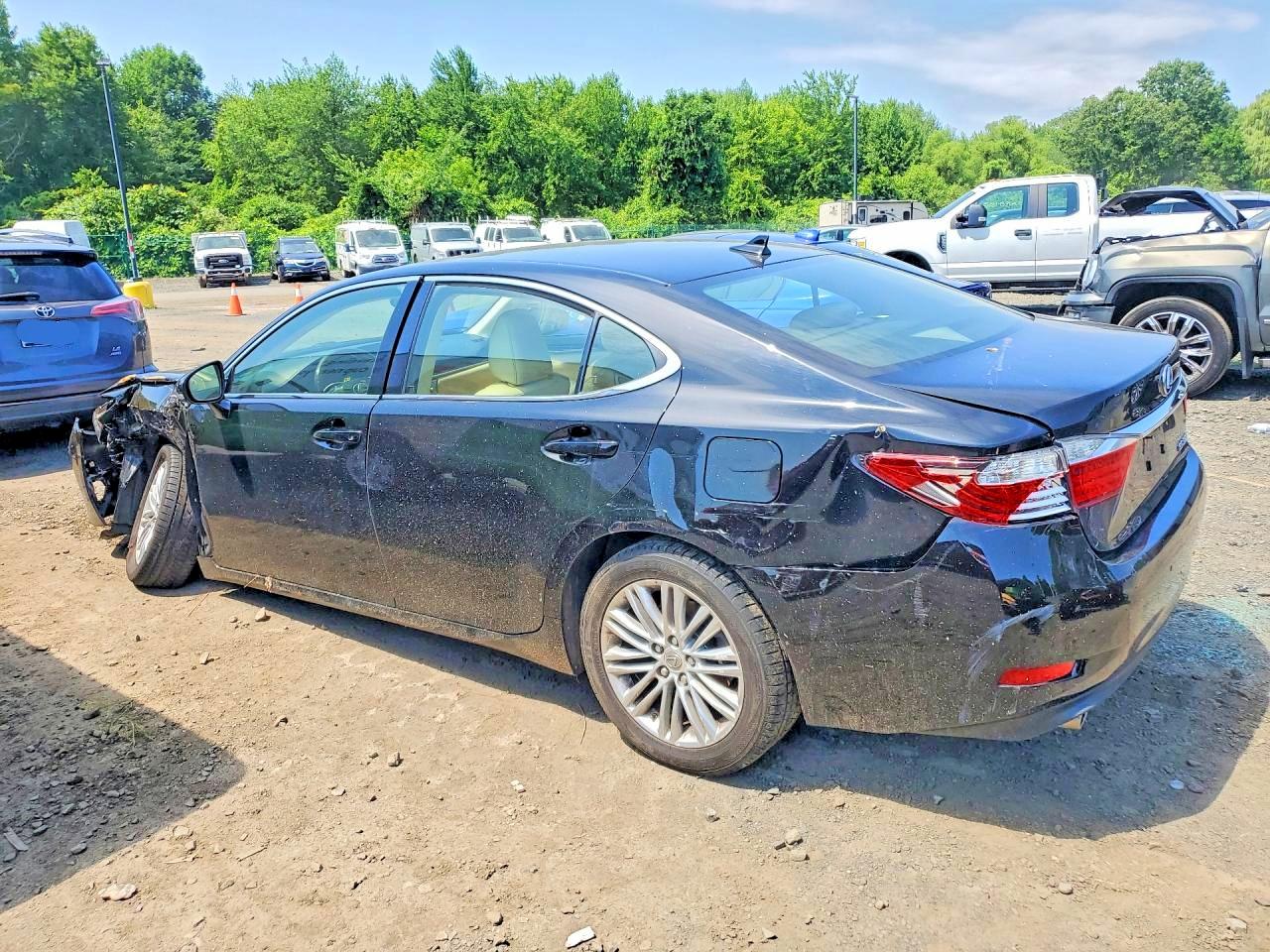 2013 Lexus Es 350 Black vin: JTHBK1GG9D2011924