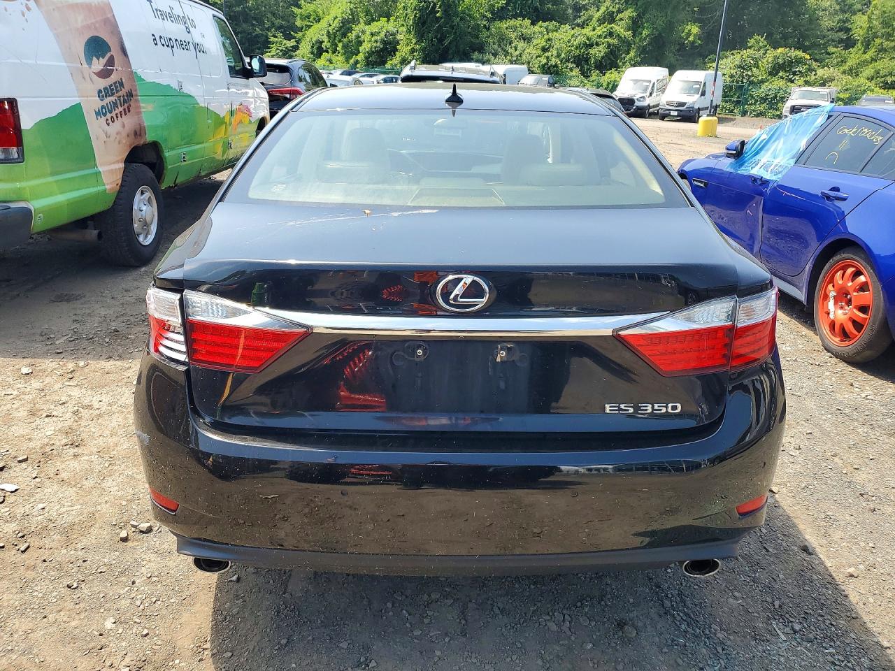 2013 Lexus Es 350 Black vin: JTHBK1GG9D2011924