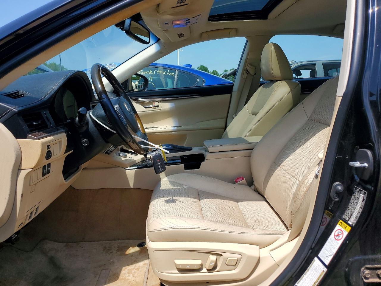 2013 Lexus Es 350 Black vin: JTHBK1GG9D2011924