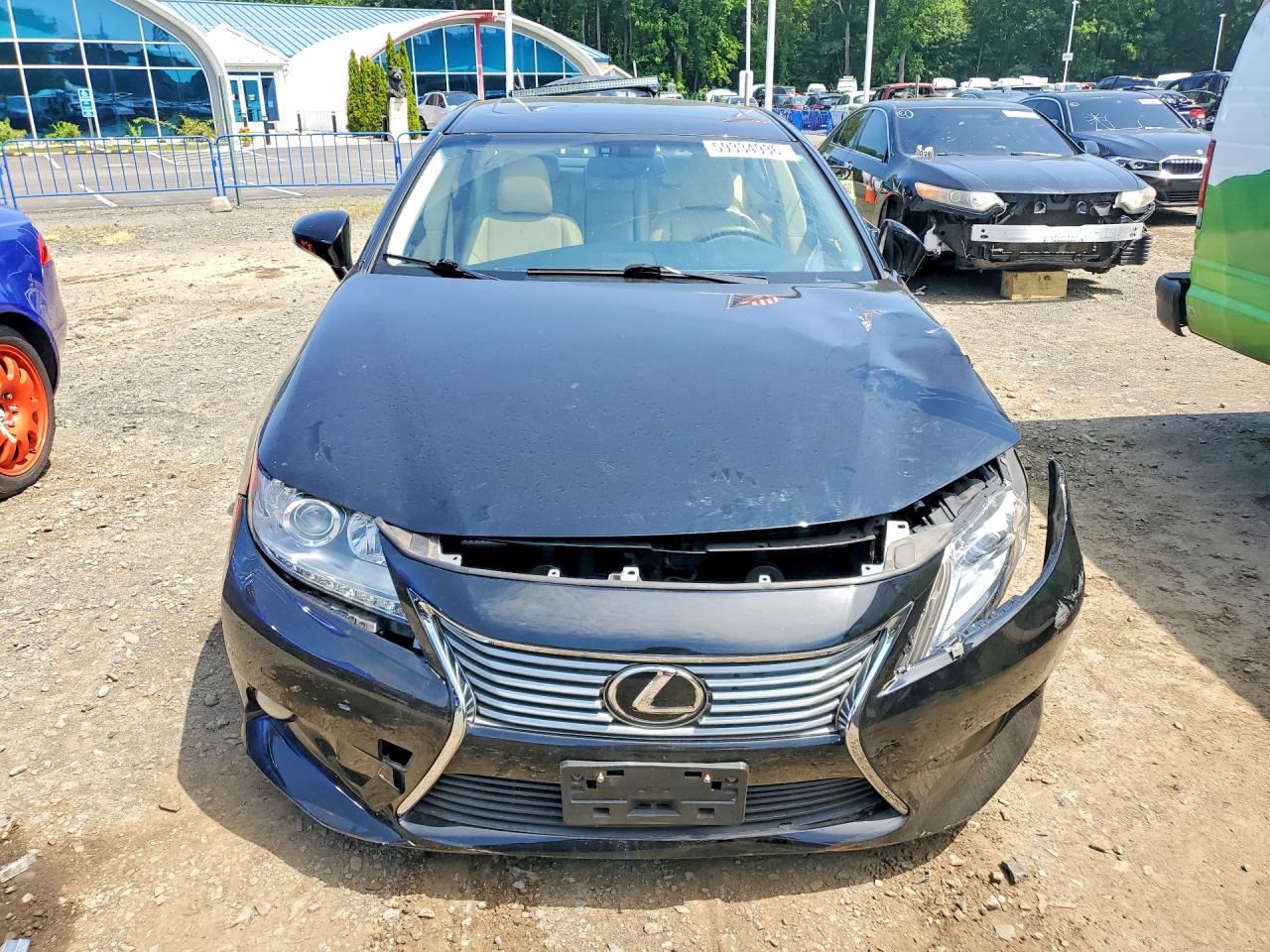 2013 Lexus Es 350 Black vin: JTHBK1GG9D2011924