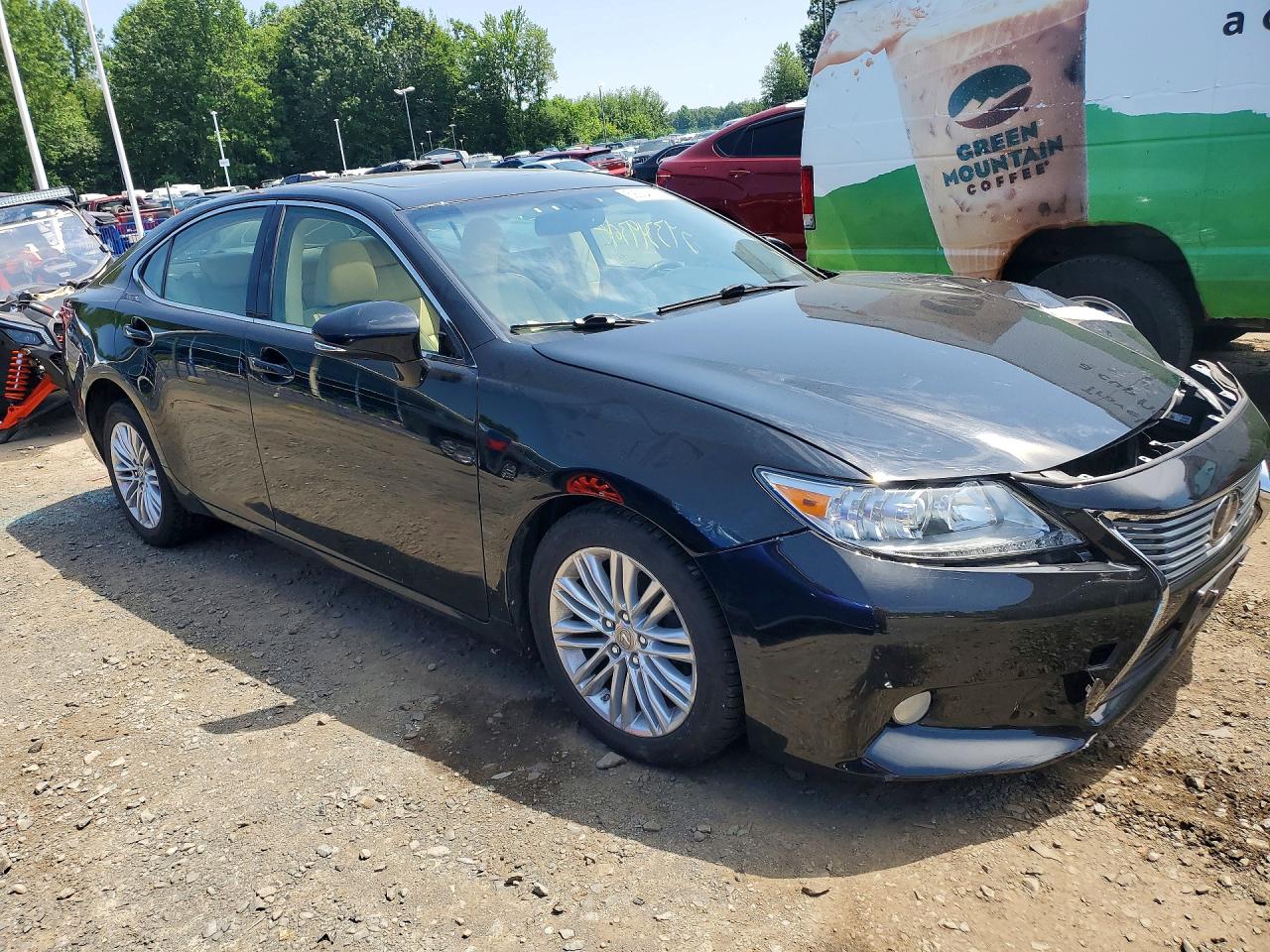 2013 Lexus Es 350 Black vin: JTHBK1GG9D2011924