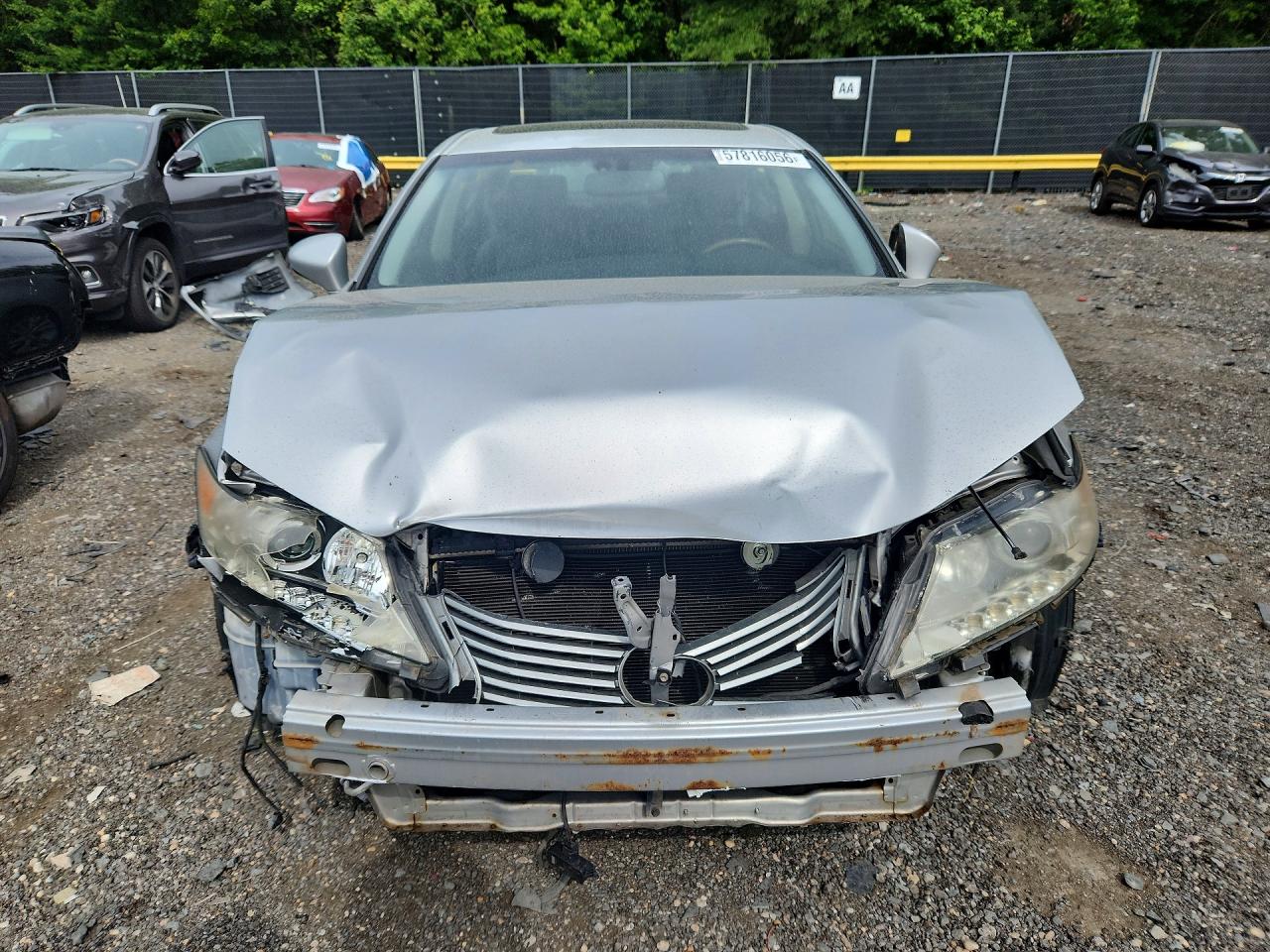 2013 Lexus Es 350 Silver vin: JTHBK1GG9D2013091