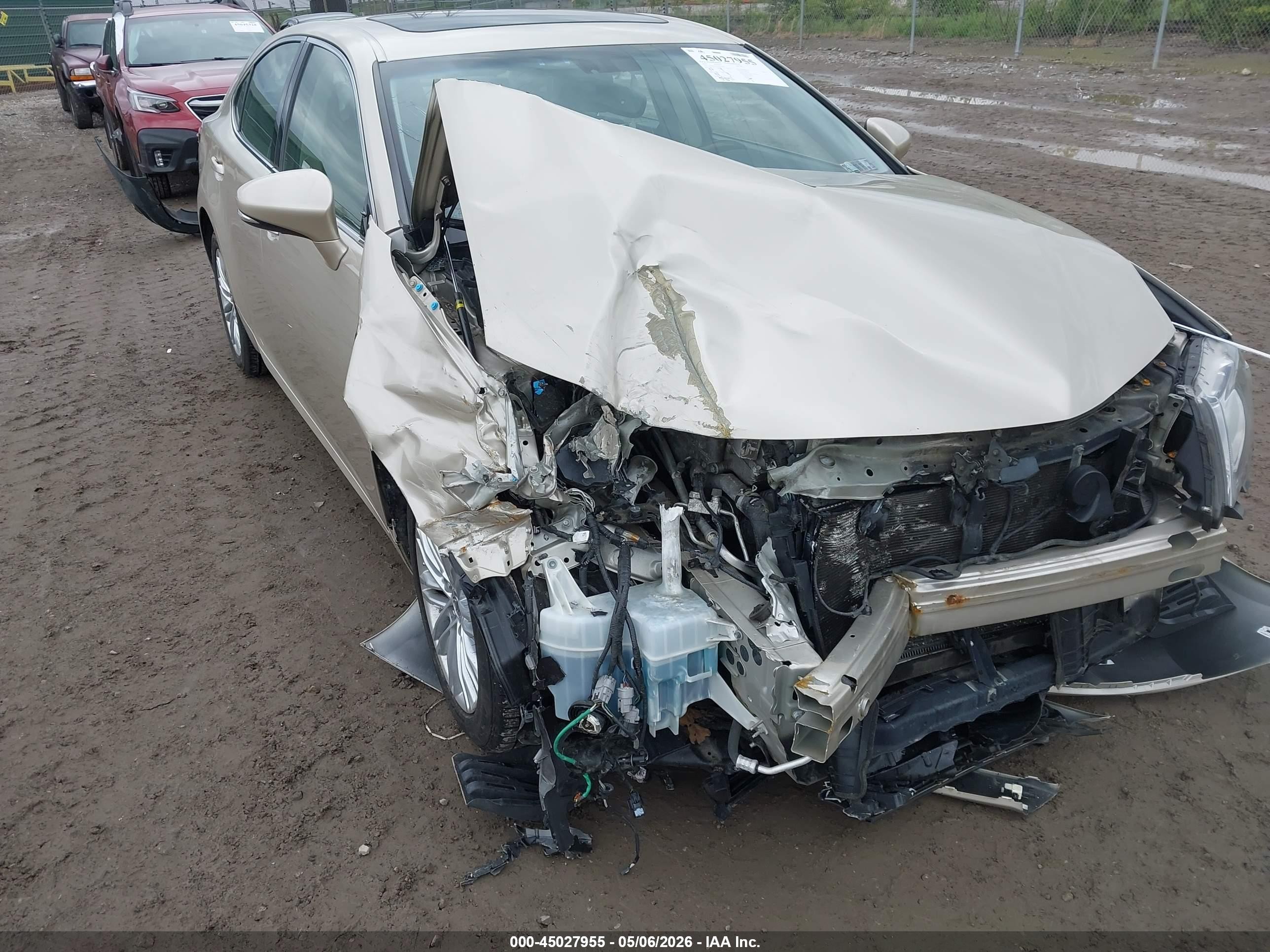 2013 Lexus Es 350   Tan vin: JTHBK1GG9D2014841