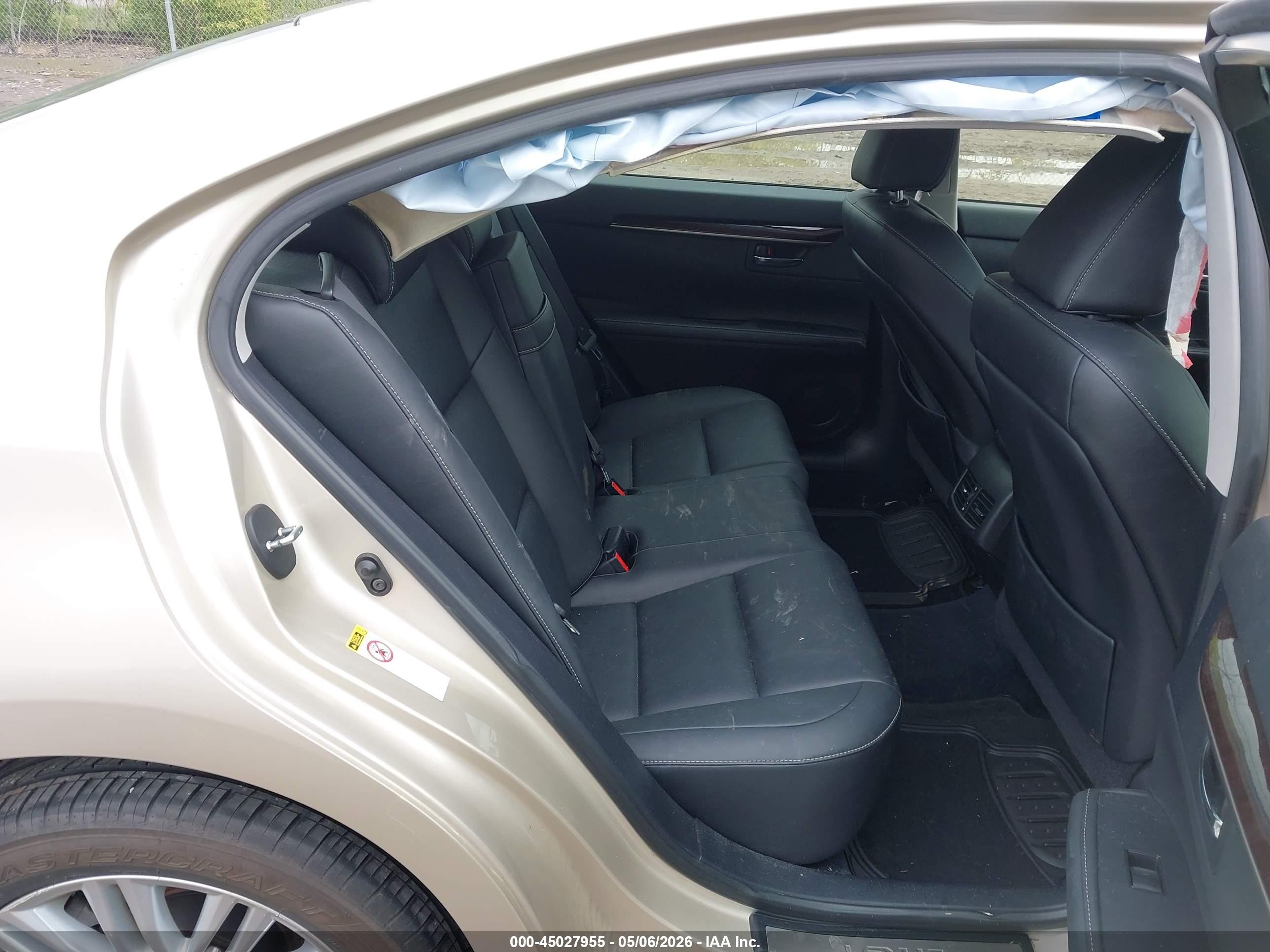 2013 Lexus Es 350   Tan vin: JTHBK1GG9D2014841
