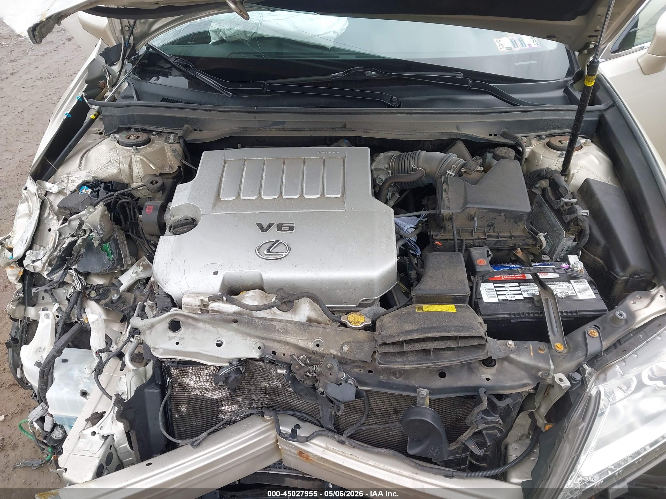 2013 Lexus Es 350   Tan vin: JTHBK1GG9D2014841