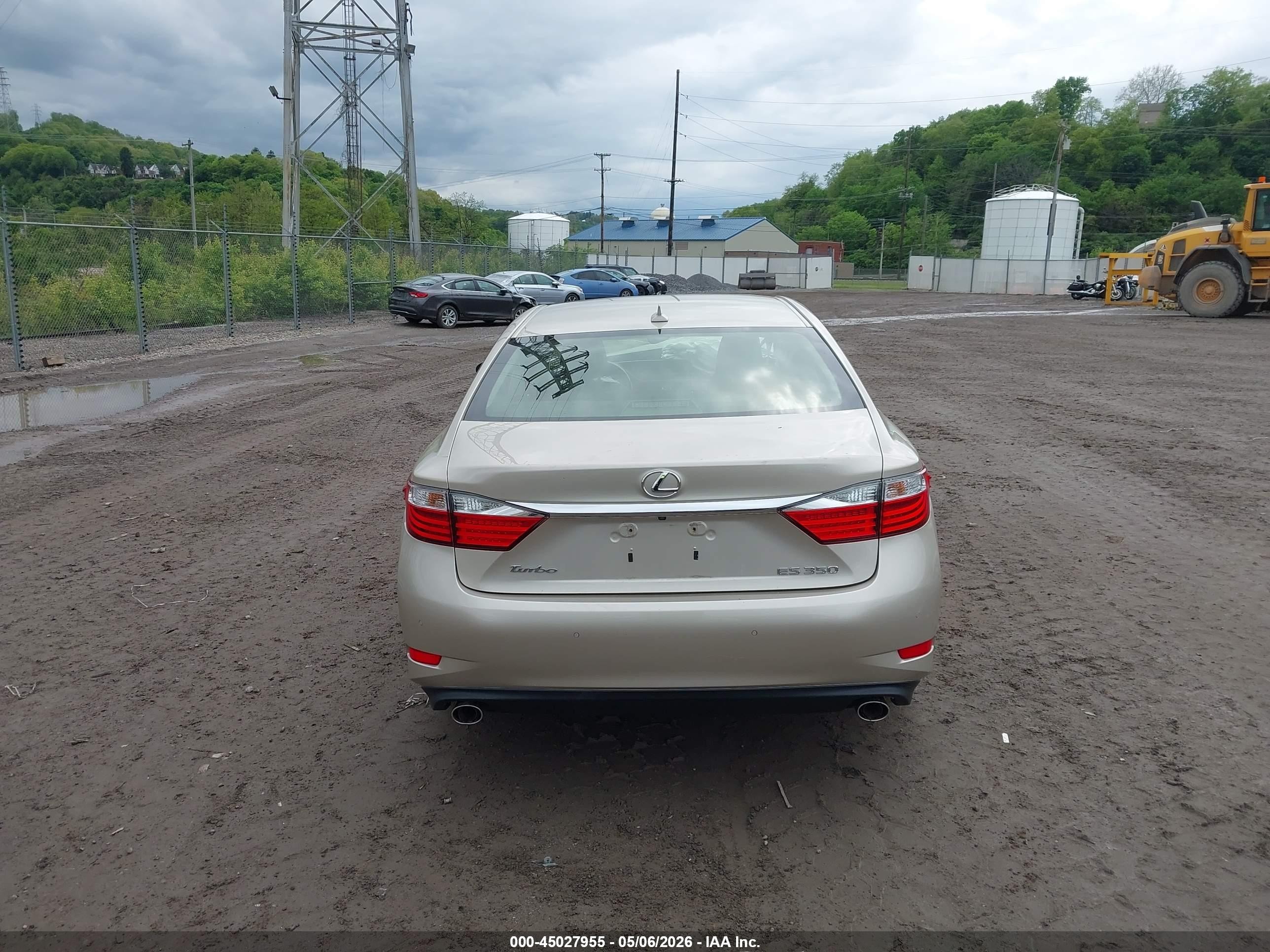 2013 Lexus Es 350   Tan vin: JTHBK1GG9D2014841