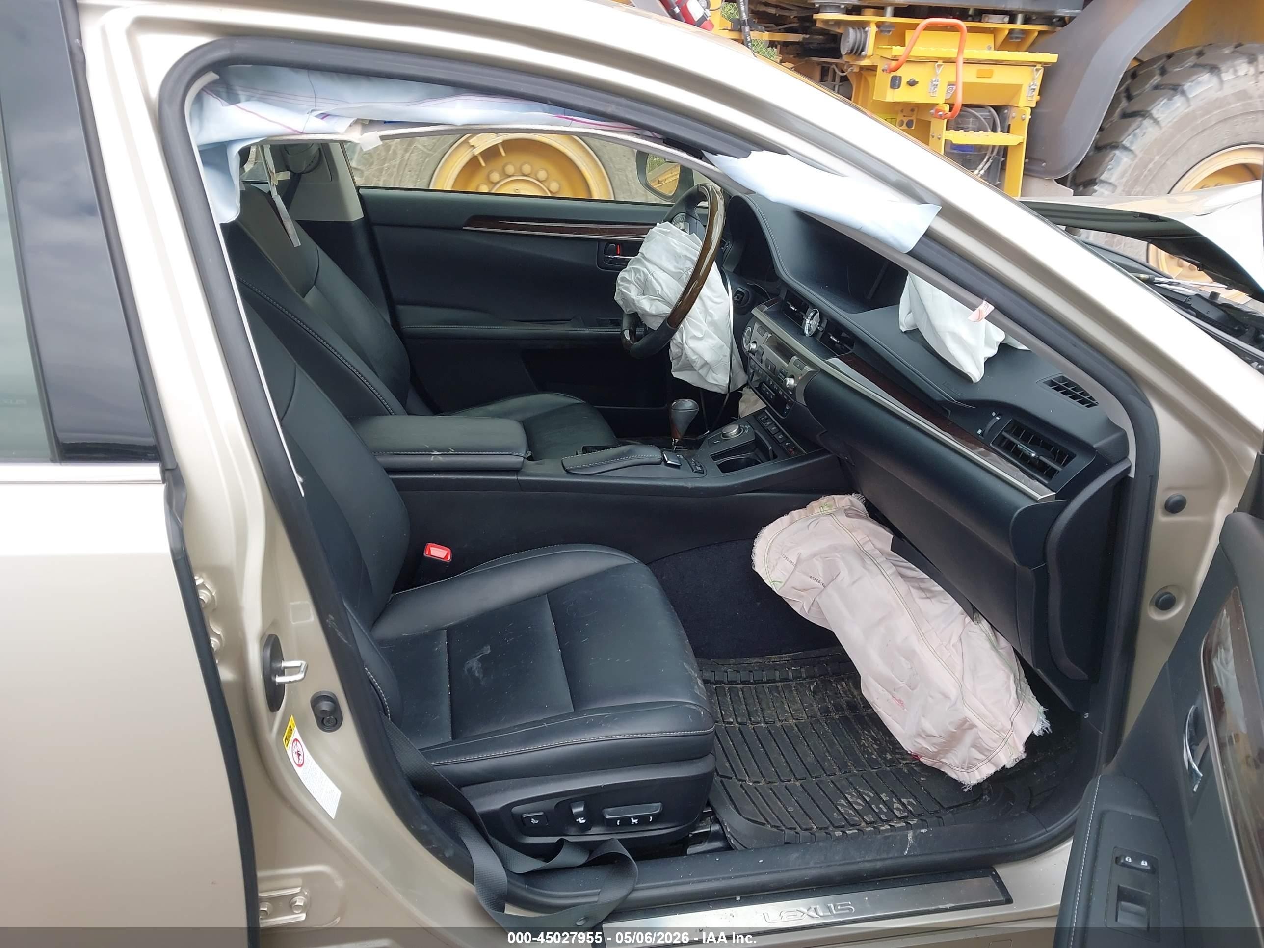 2013 Lexus Es 350   Tan vin: JTHBK1GG9D2014841