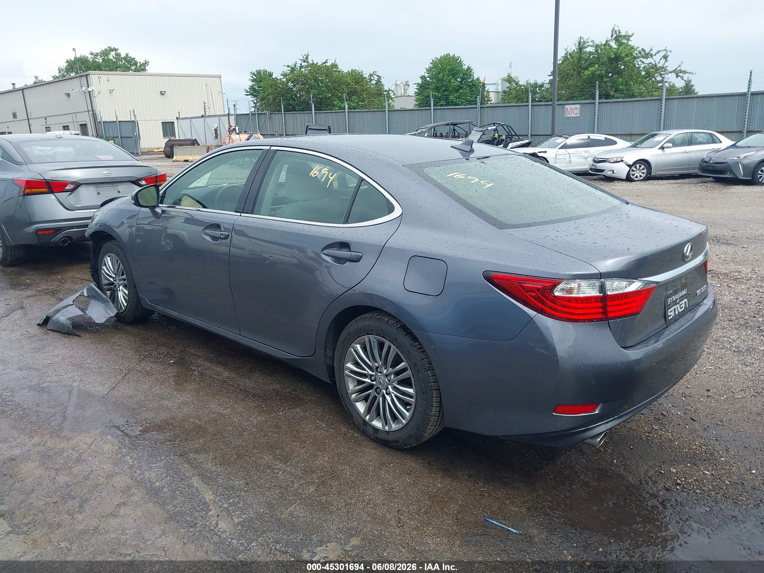 2013 Lexus Es 350   Gray vin: JTHBK1GG9D2017464