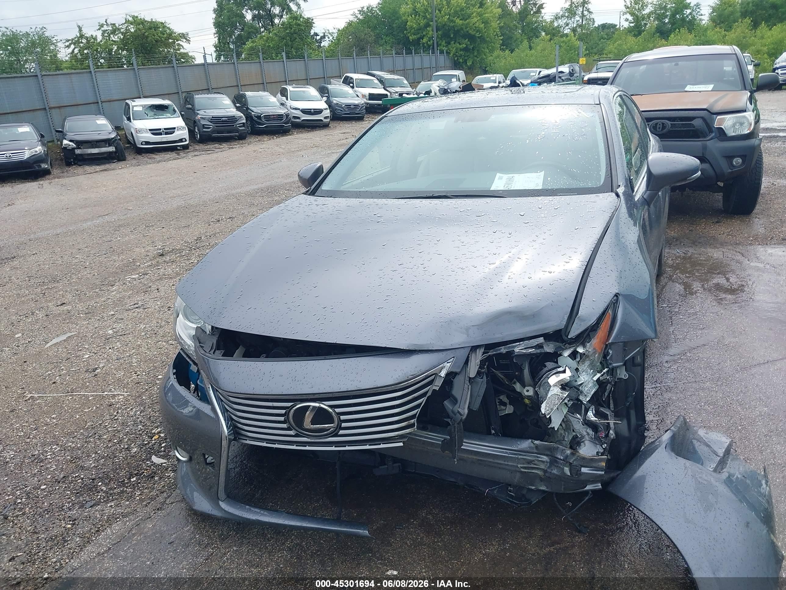 2013 Lexus Es 350   Gray vin: JTHBK1GG9D2017464