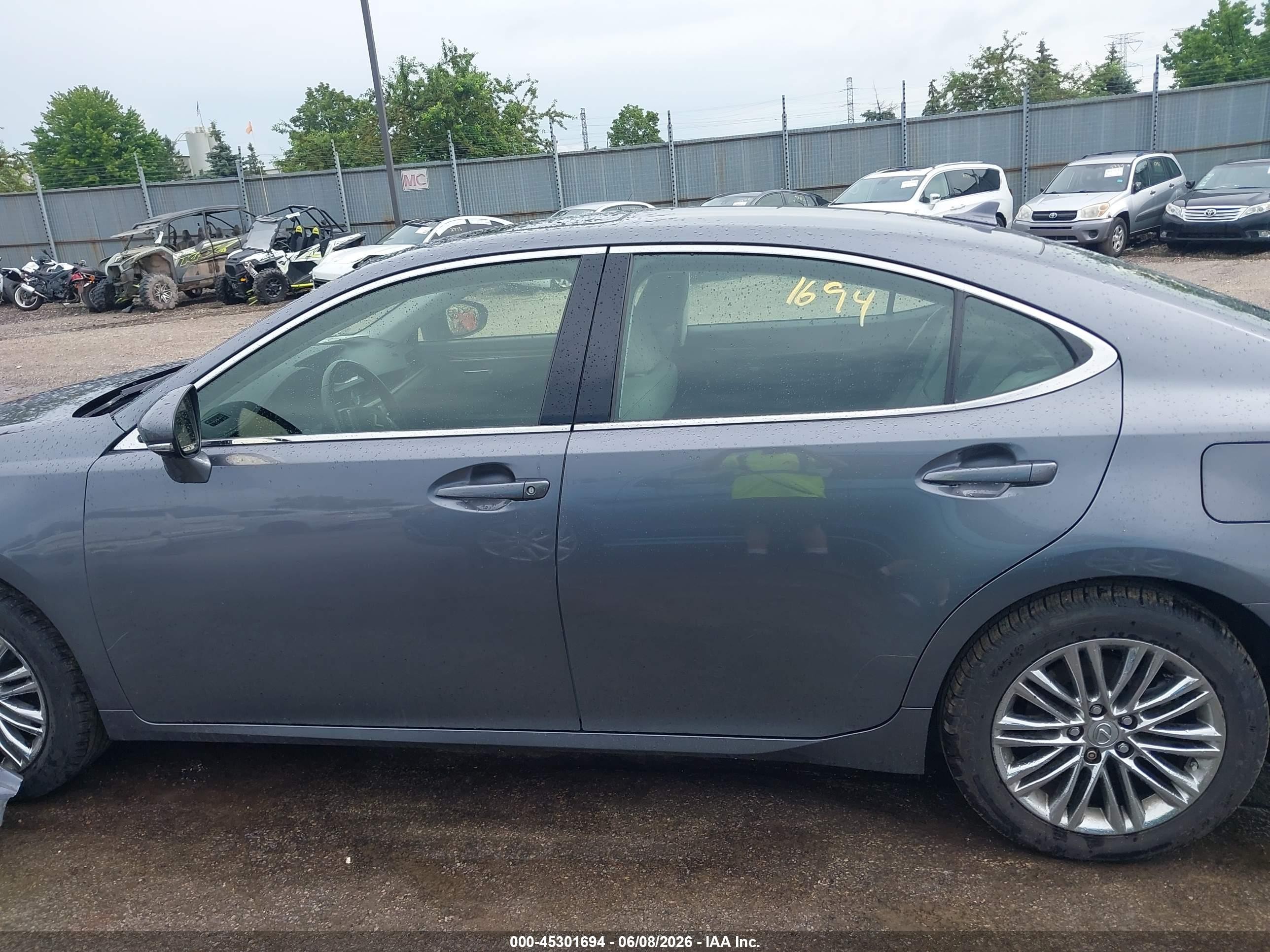 2013 Lexus Es 350   Gray vin: JTHBK1GG9D2017464