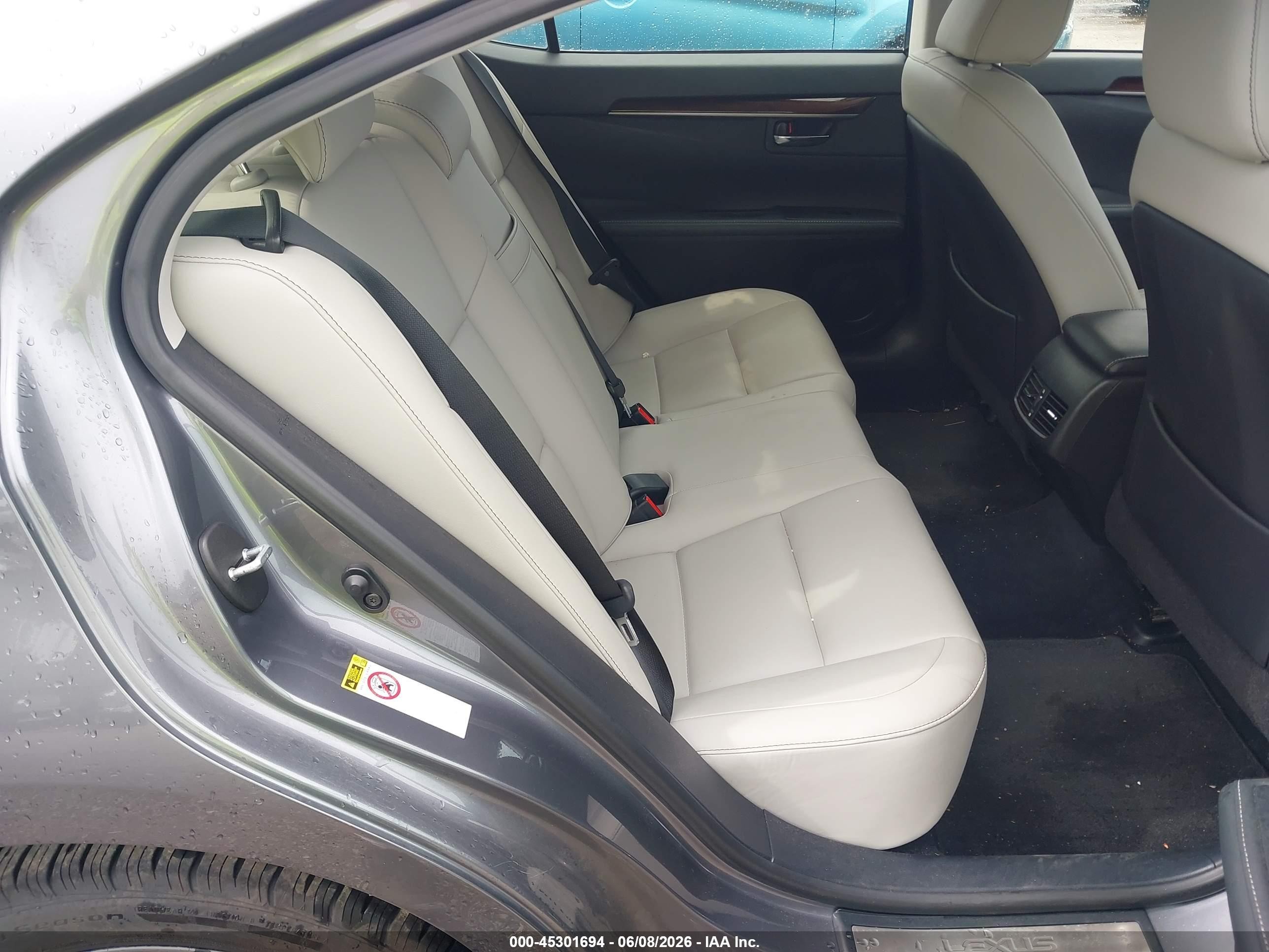 2013 Lexus Es 350   Gray vin: JTHBK1GG9D2017464