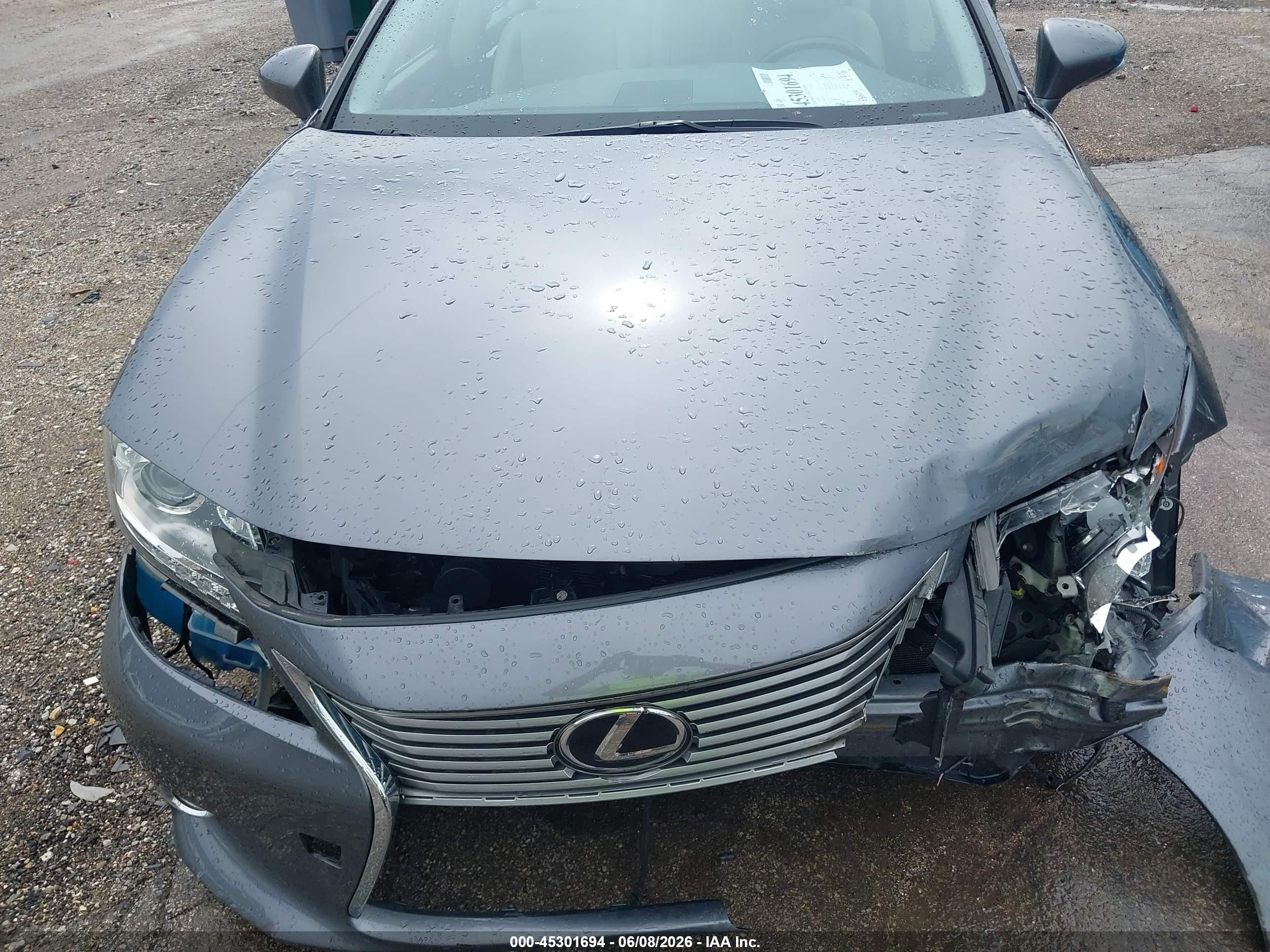 2013 Lexus Es 350   Gray vin: JTHBK1GG9D2017464