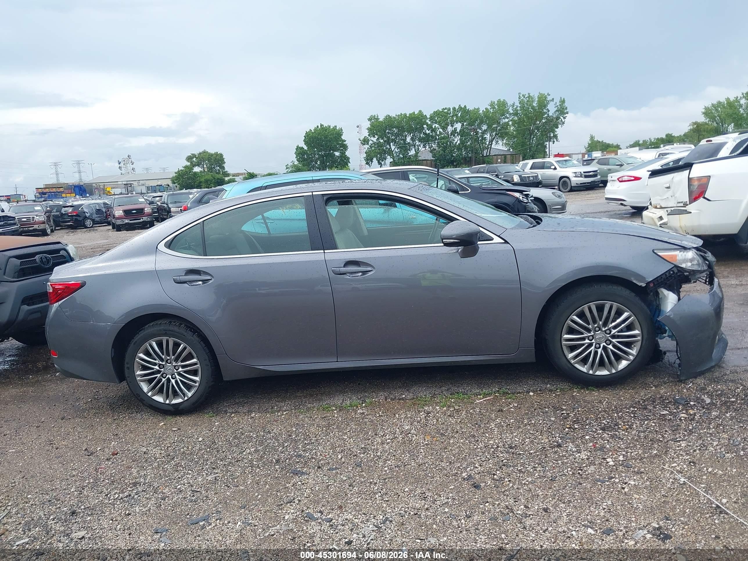 2013 Lexus Es 350   Gray vin: JTHBK1GG9D2017464