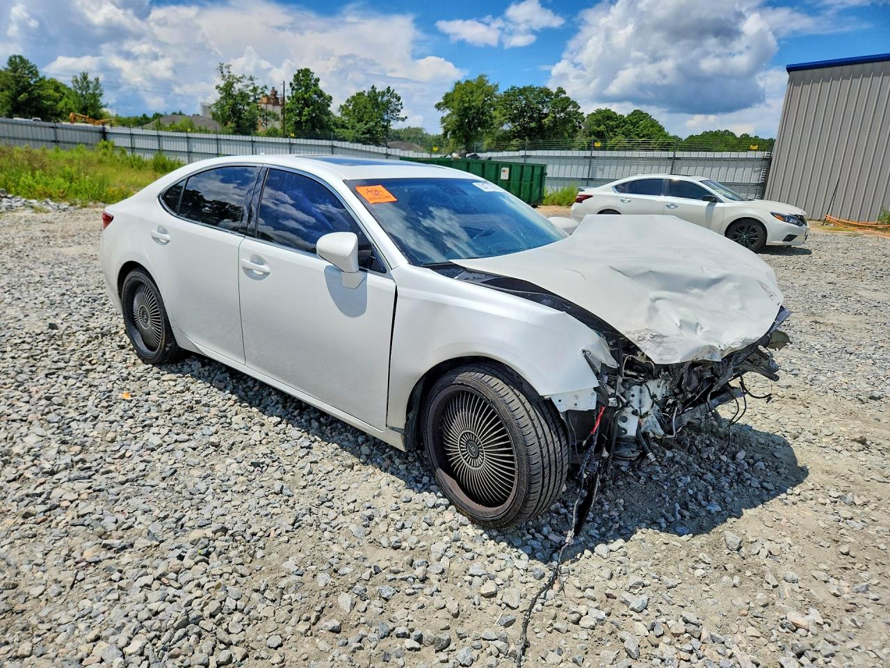 2013 Lexus Es 350 White vin: JTHBK1GG9D2020364