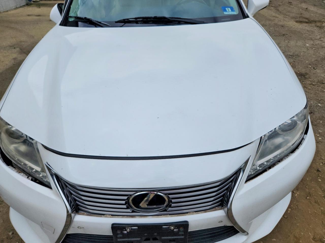 2013 Lexus Es 350 White vin: JTHBK1GG9D2036757