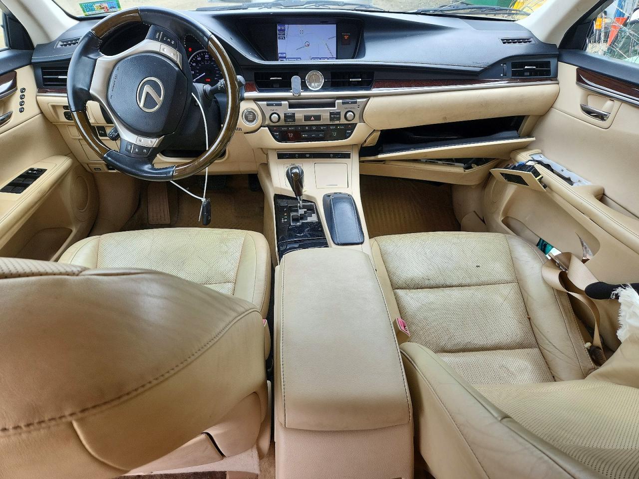 2013 Lexus Es 350 White vin: JTHBK1GG9D2036757