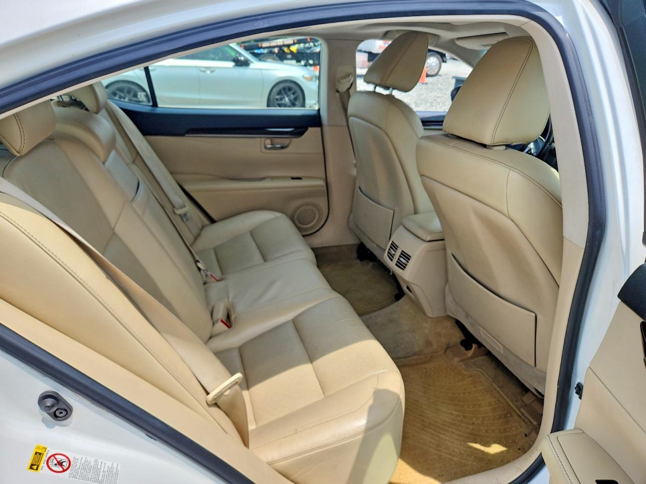 2013 Lexus Es 350 White vin: JTHBK1GG9D2041635