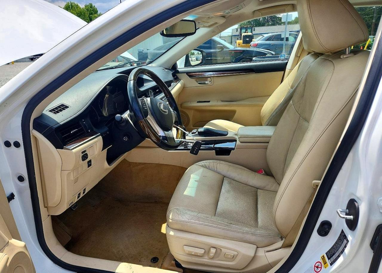 2013 Lexus Es 350 White vin: JTHBK1GG9D2041635