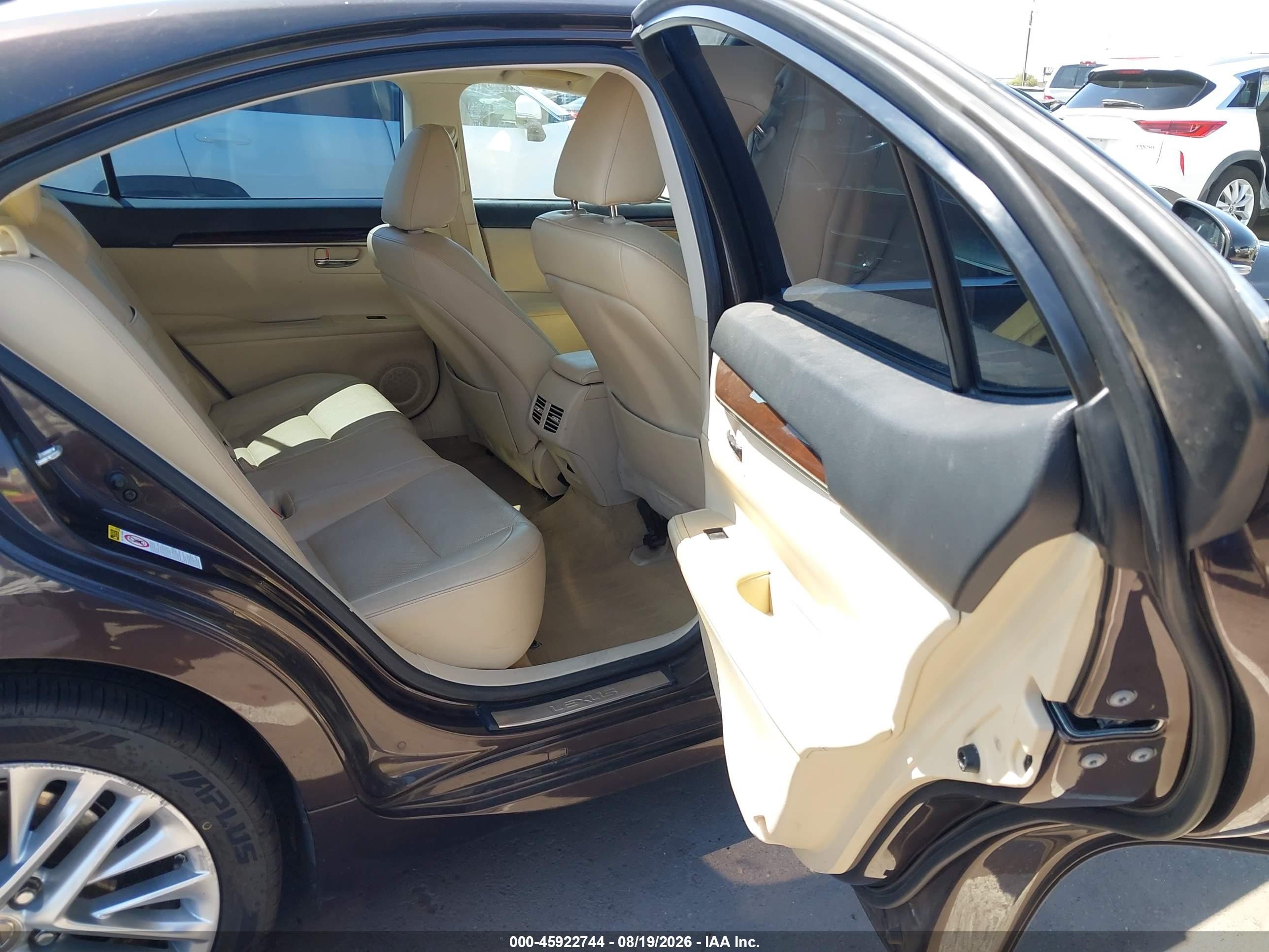 2013 Lexus Es 350   Maroon vin: JTHBK1GG9D2043756