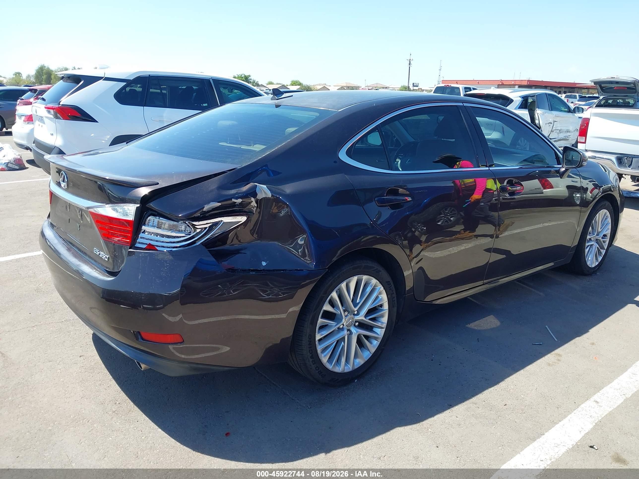 2013 Lexus Es 350   Maroon vin: JTHBK1GG9D2043756
