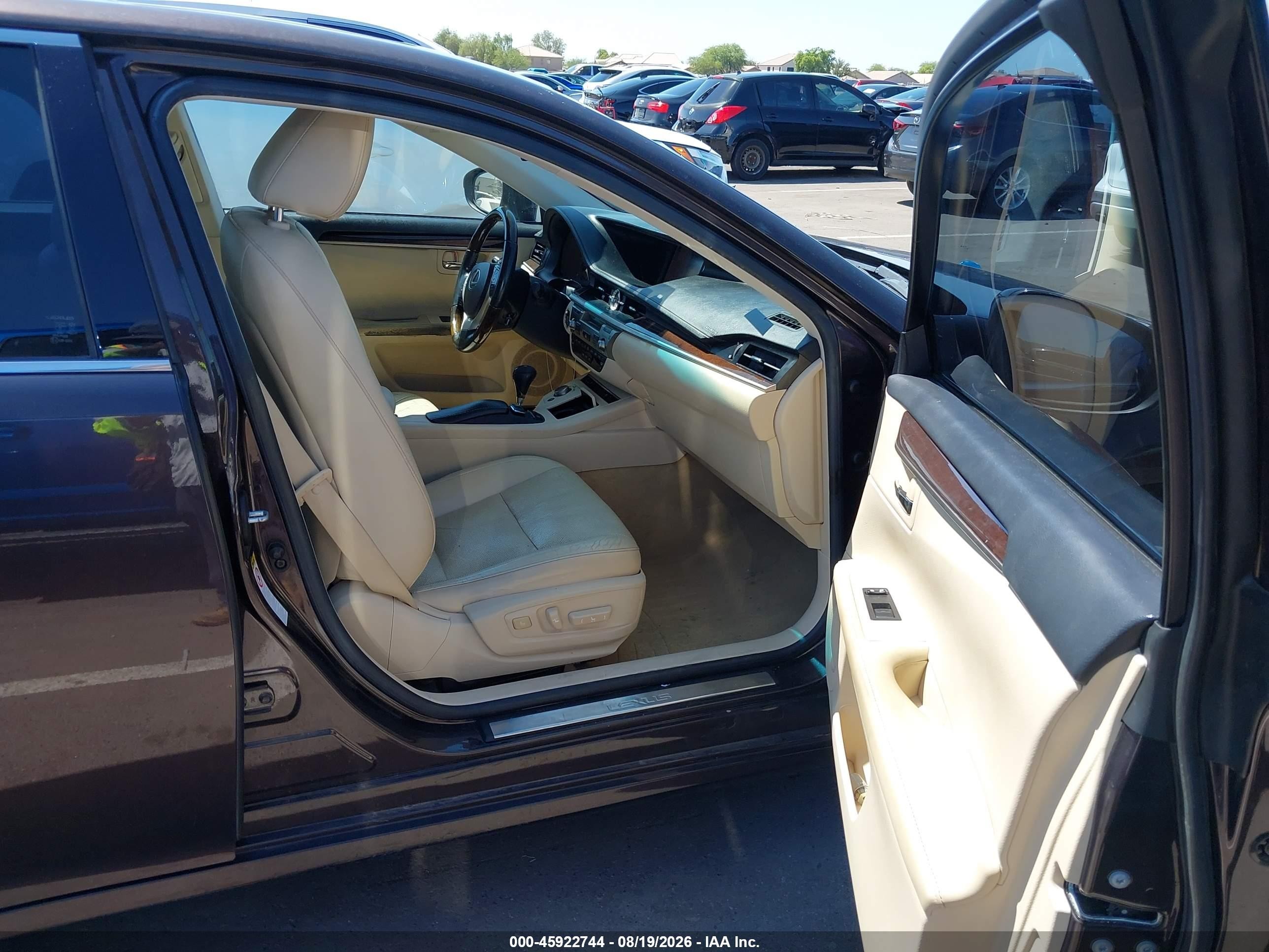 2013 Lexus Es 350   Maroon vin: JTHBK1GG9D2043756