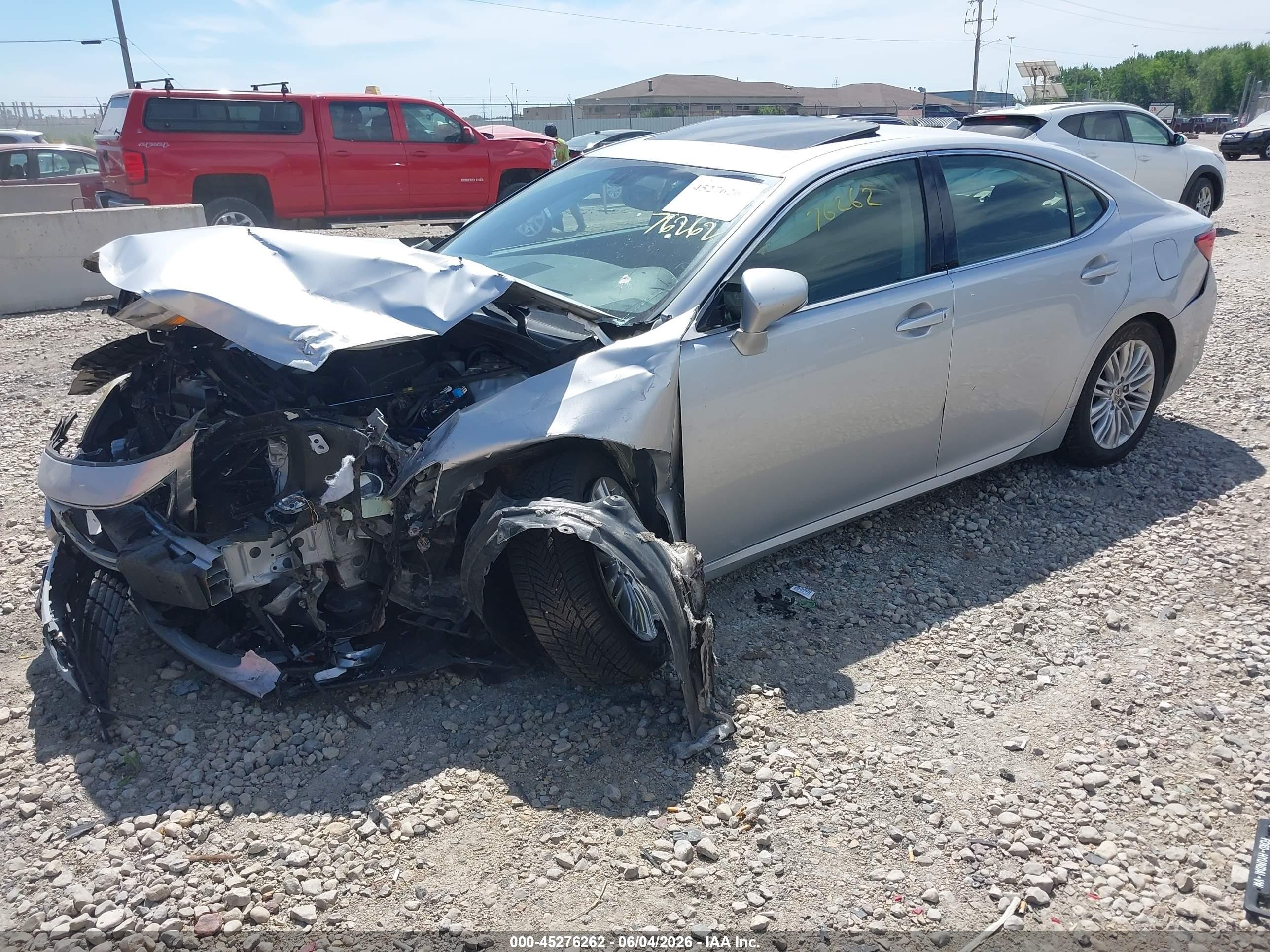 2013 Lexus Es 350   Серый vin: JTHBK1GG9D2047287